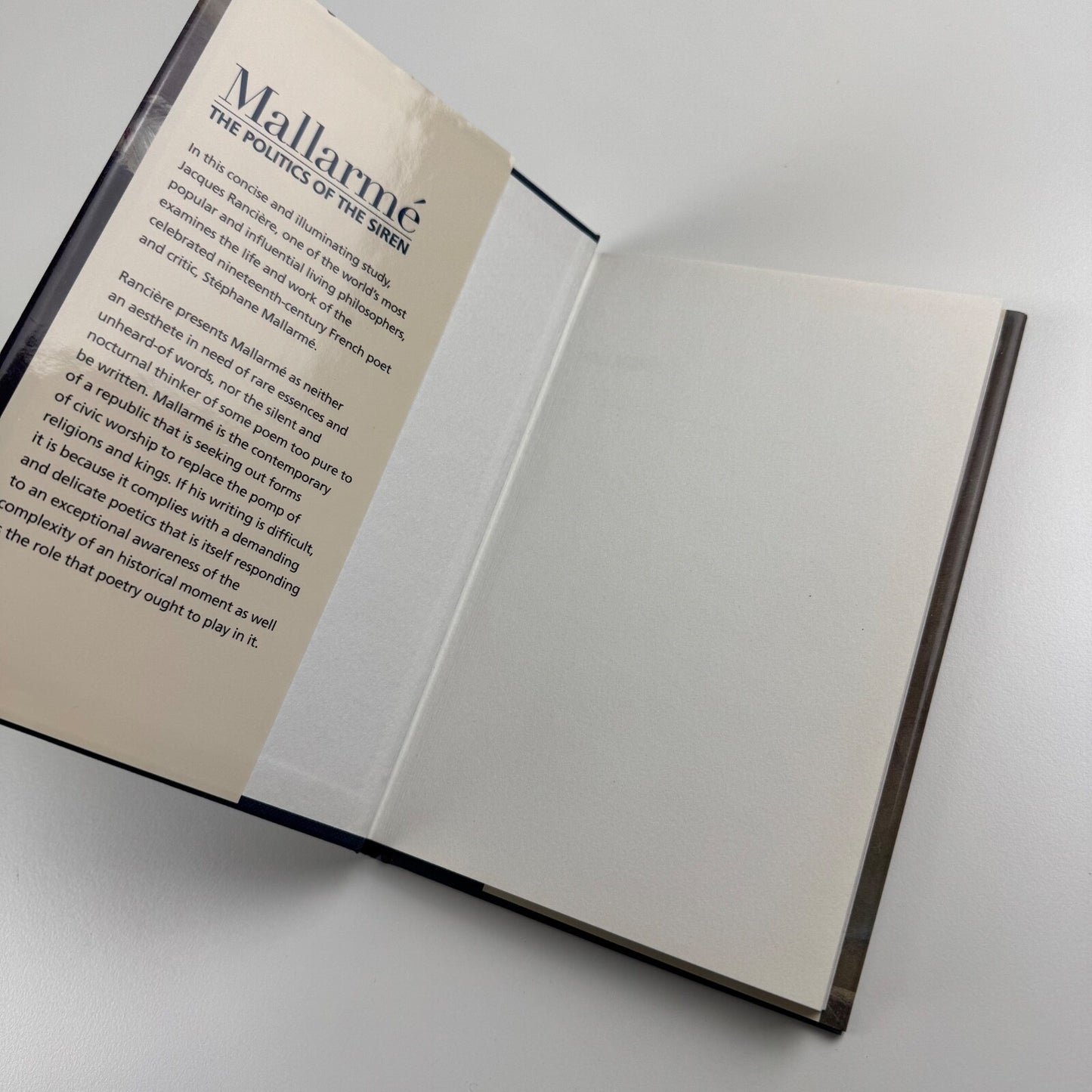 Mallarmé. The politics of the siren by Jacques Rancière. Translated by Steven Corcoran | Continuum Books, 2011