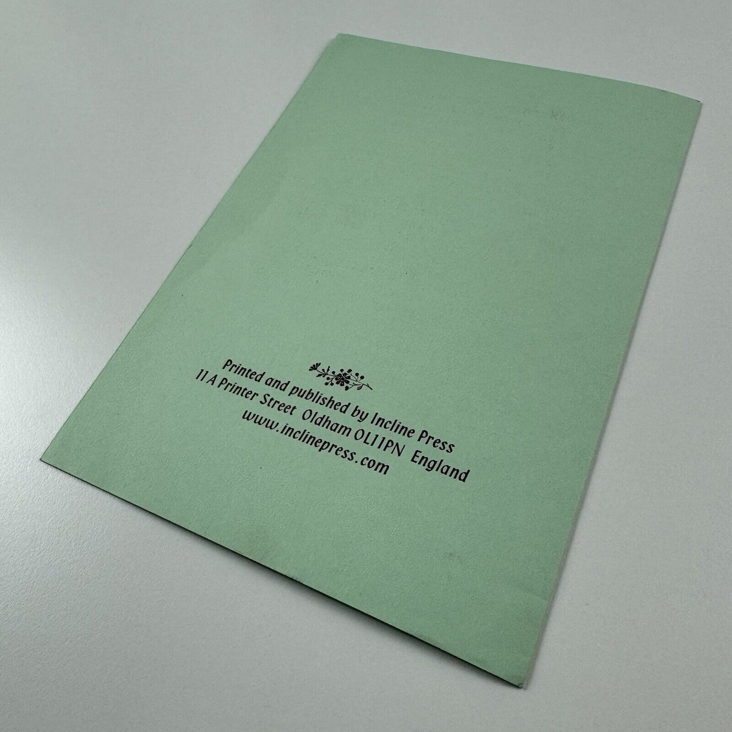 Prospectus for John Liddell The Tree House | Incline Press, 2001