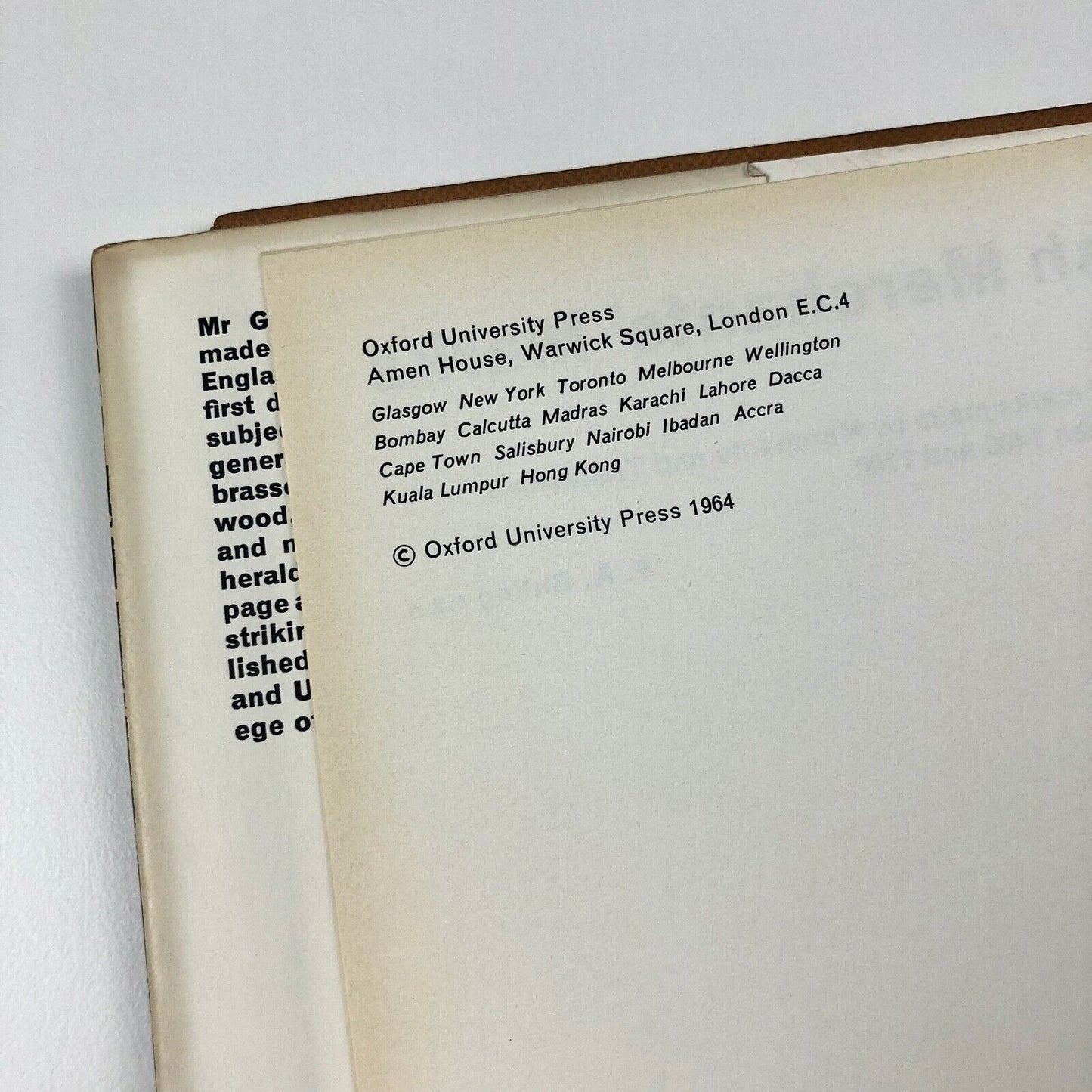 English Merchants' Marks by F. A. Girling | Oxford University Press, 1964