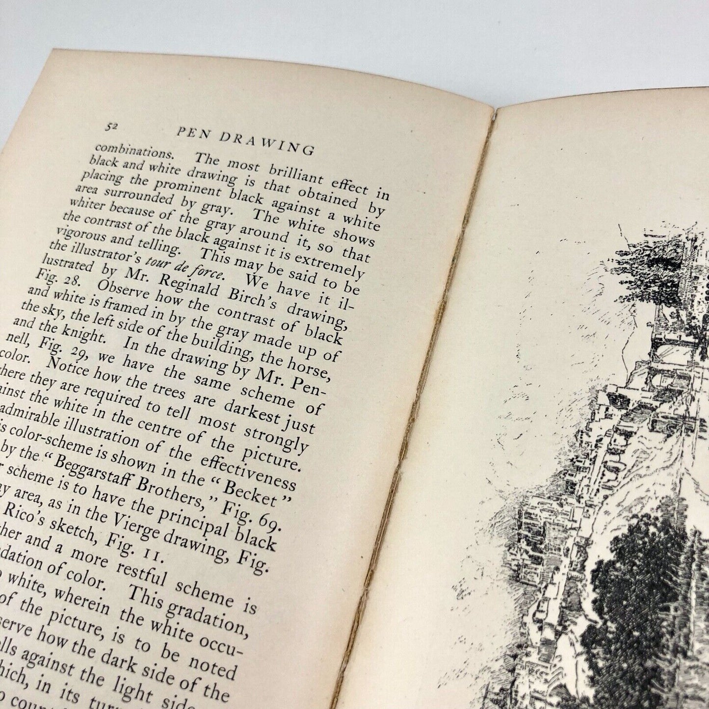 Pen Drawing: An Illustrated Treatise by Charles D. Maginnis | Third edition 1901