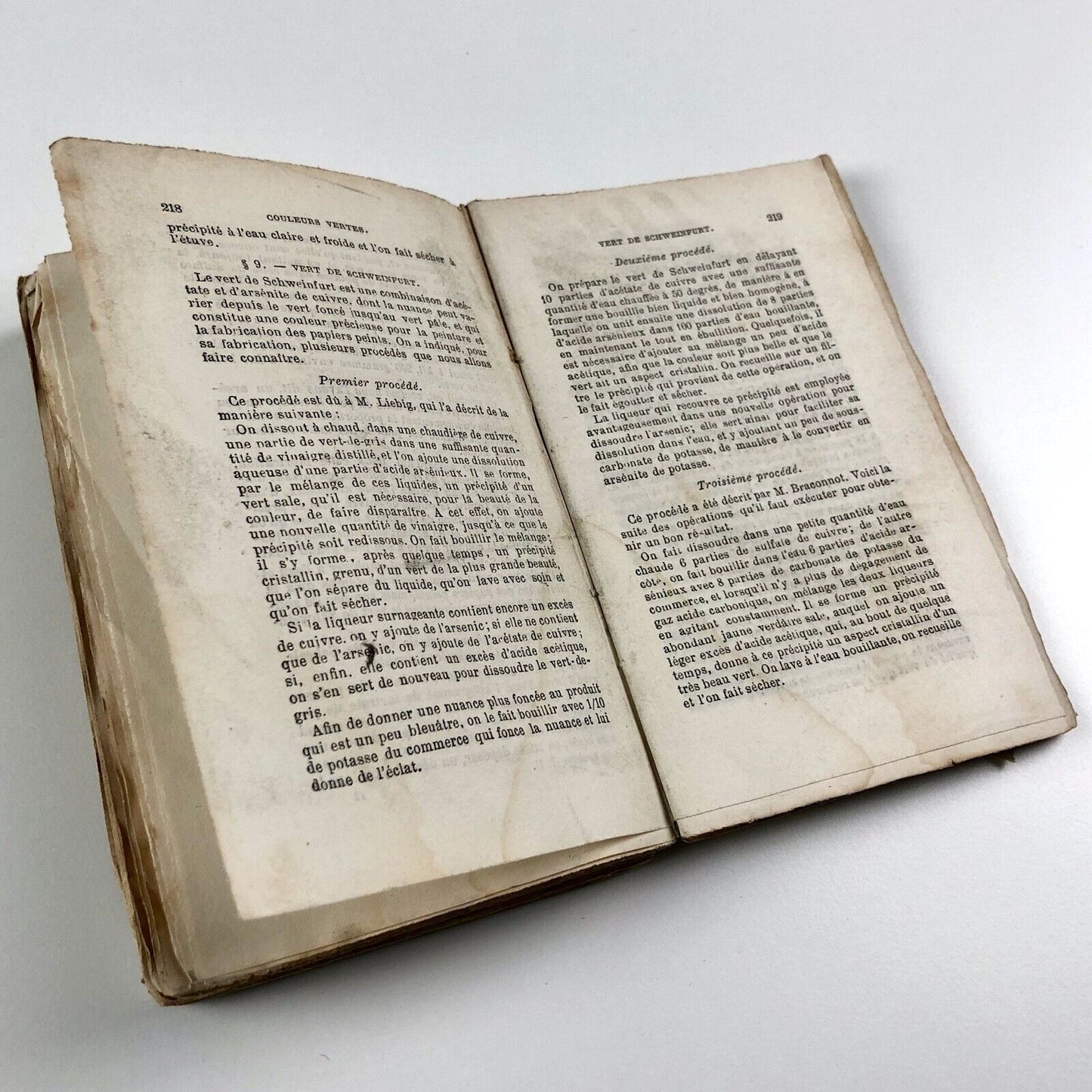 Encyclopédie-Roret Fabricant de Couleurs A L'Huile et a L'Eau Tome Deuxième | Librairie Encyclopédique de Roret, 1884