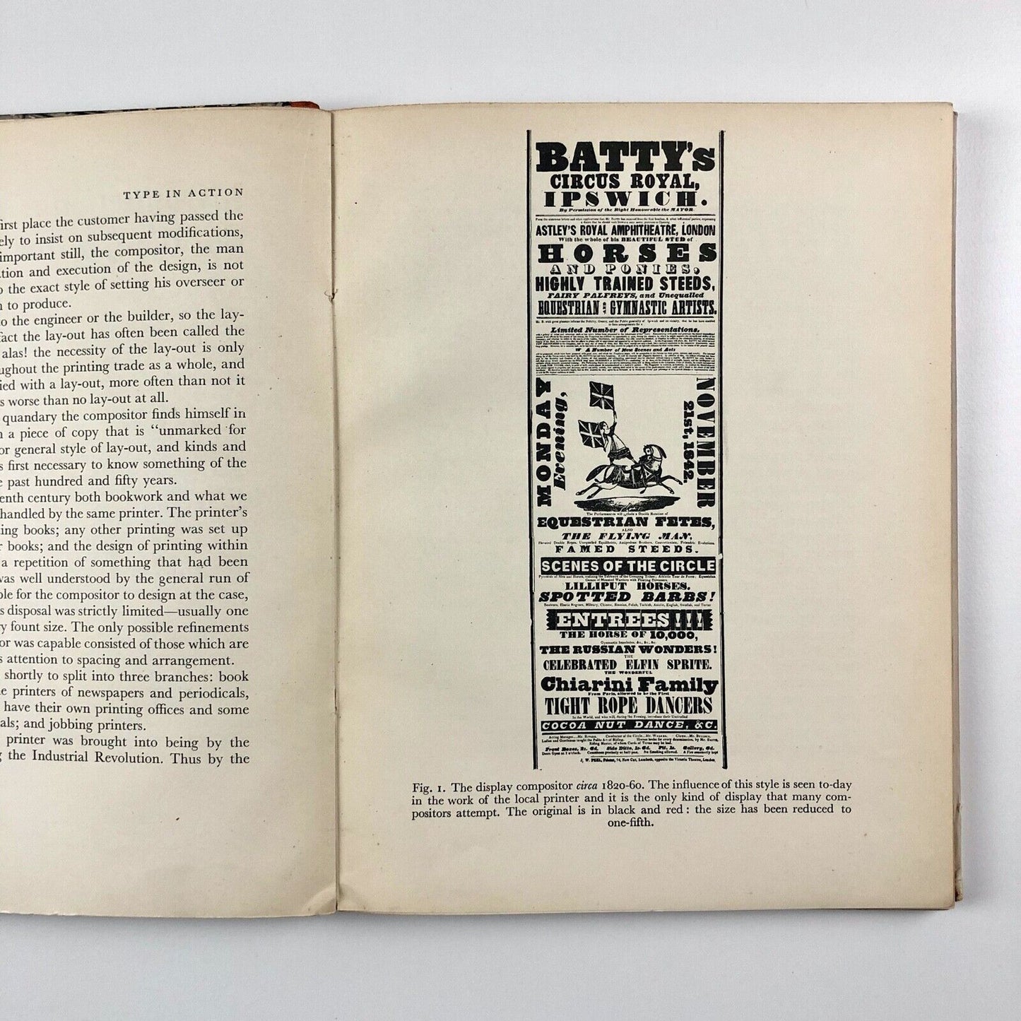 Type in Action by Herbert Jones | Sidgwick and Jackson, 1938
