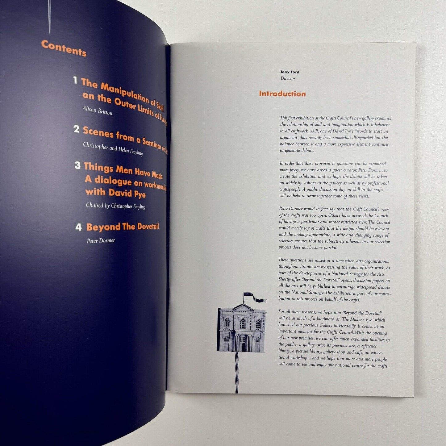 Beyond The Dovetail. Craft, Skill and Imagination | edited by Christopher Frayling | Crafts Council, 1991