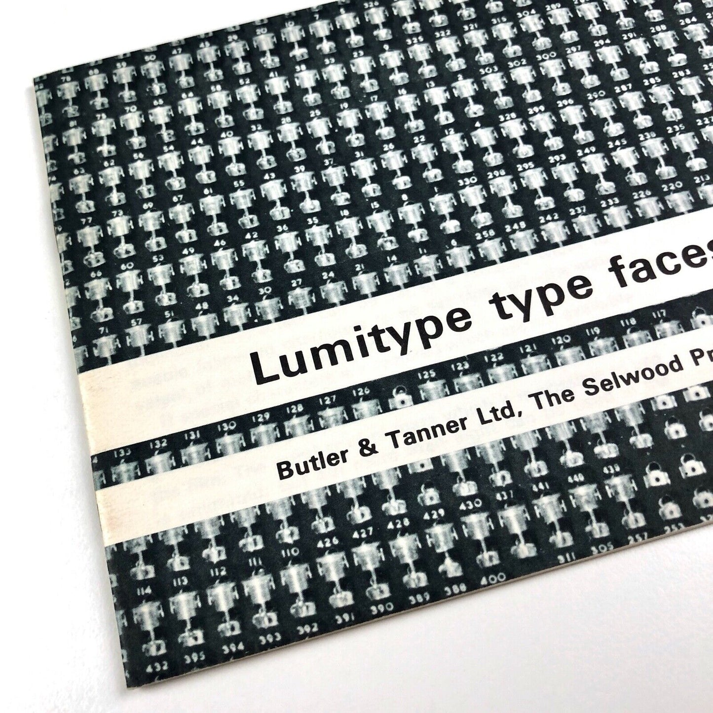 Lumitype Type Faces | Butler & Tanner Ltd, The Selwood Printing Works, Frome type specimen booklet | 1960s?
