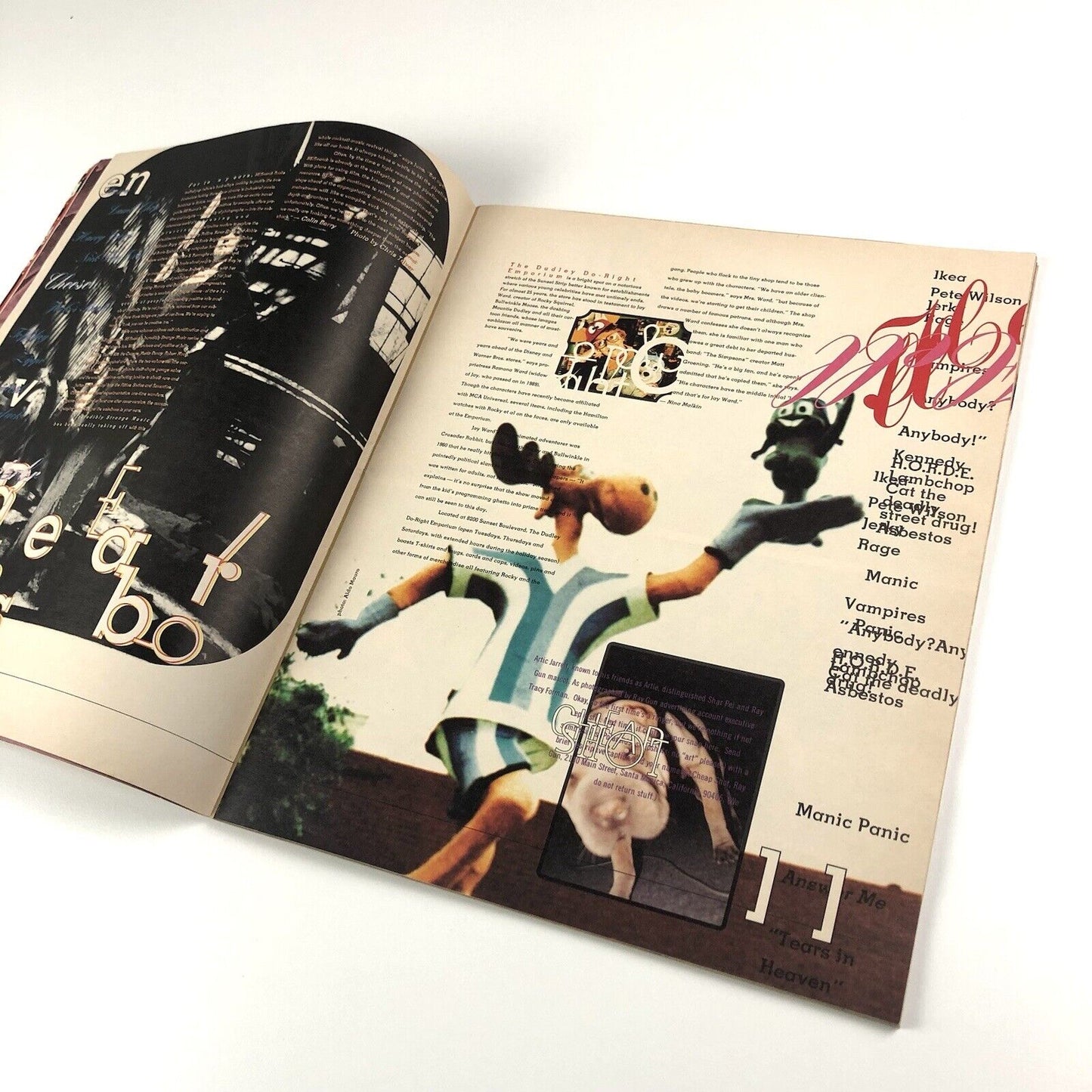 Raygun magazine 25 | April 1995 issue | Elastica, Pavement, Spiritualized, Marianne Faithful
