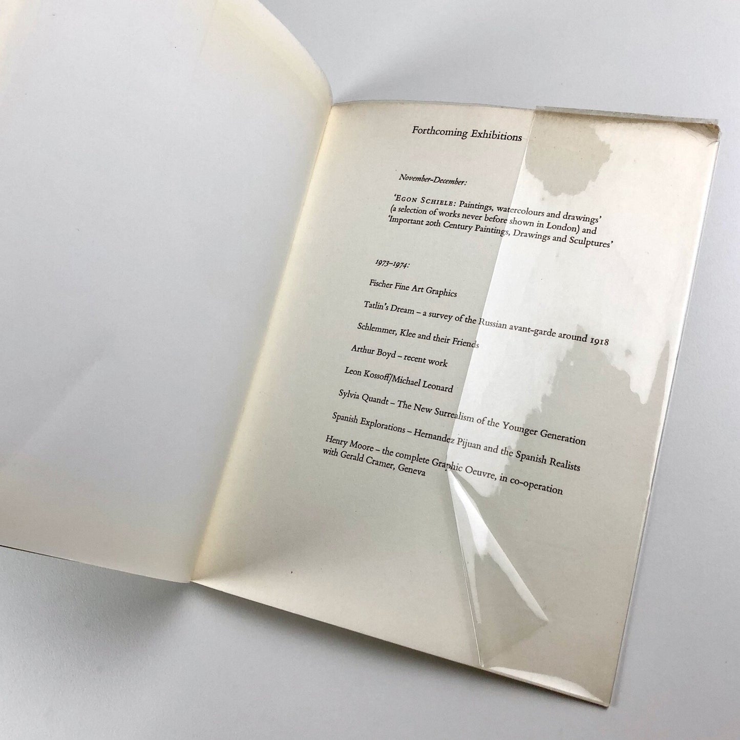 Homage to Ceri Richards 1903–1971 | Fischer Fine Art catalogue, 1972