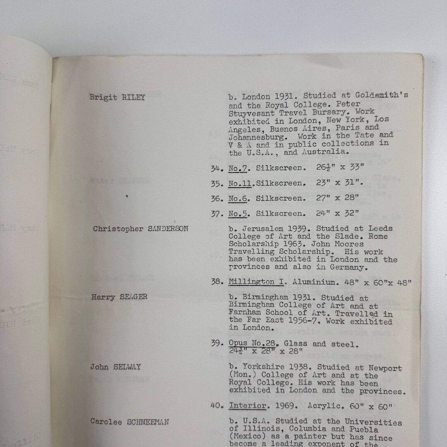 Modern British Painting & Sculpture | Farnham Centre, West Surrey College of Art & Design, 1970