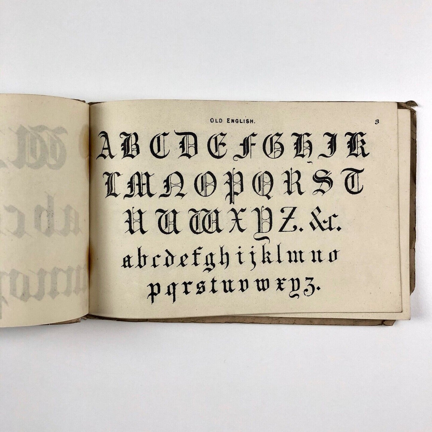 The Ornamental Penman's Pocket Book of Alphabets: Engravers, Sign Writers and Draughtsmen | Benjamin Alexander