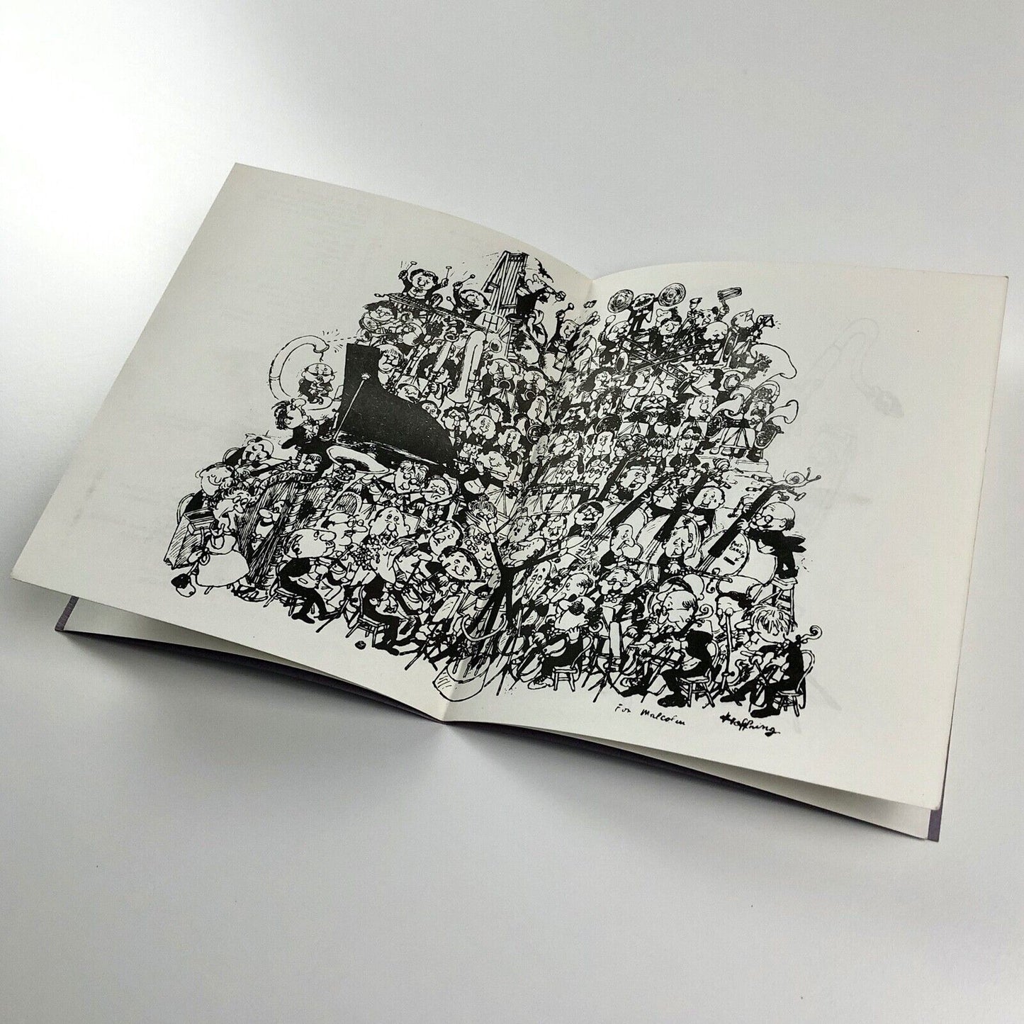 Gerard Hoffnung. An exhibition of drawings | New Institute Gallery Birmingham and Midland Institute, undated | introduction by Gerald Priestland