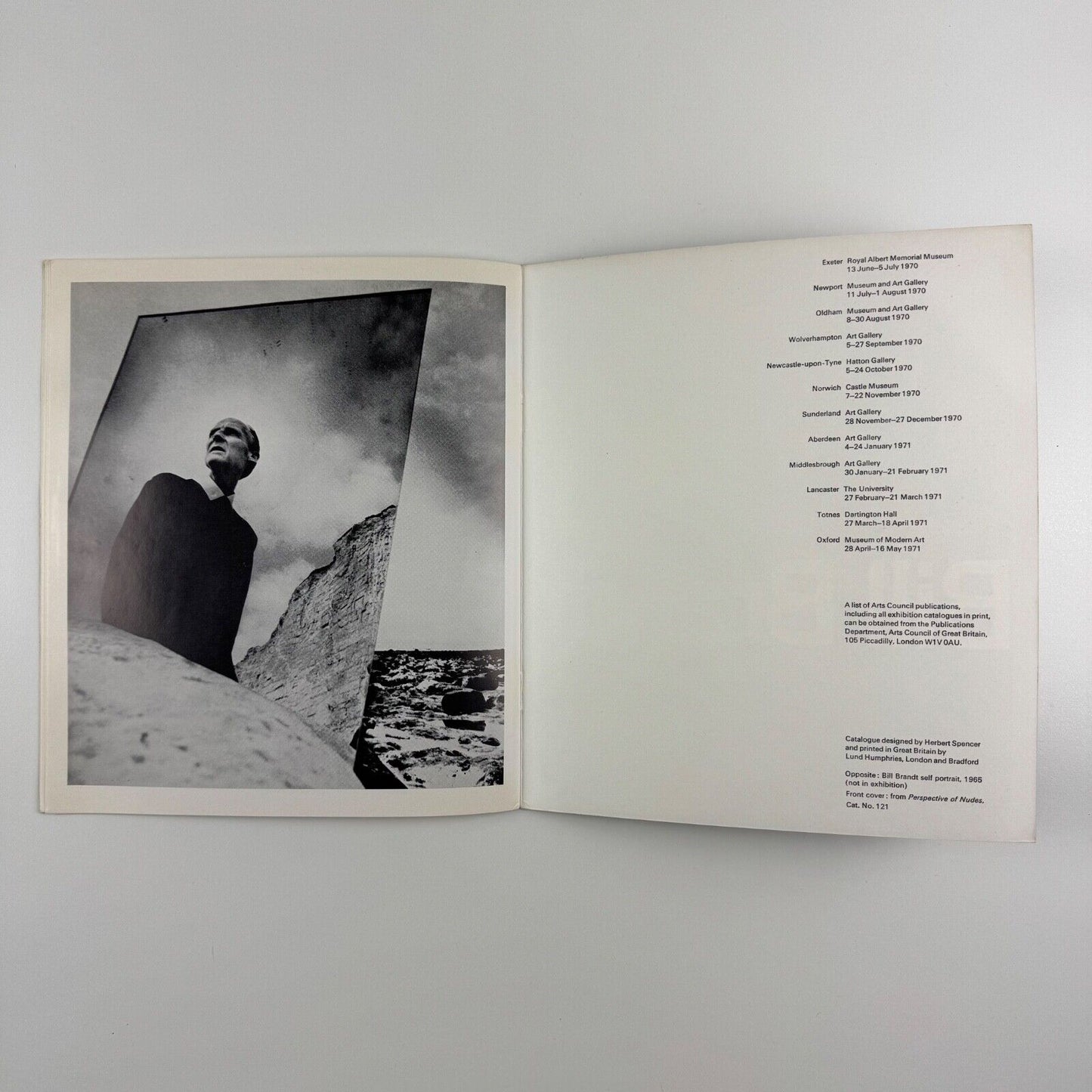 Bill Brandt Photographs | Arts Council, Hayward Gallery, 1970
