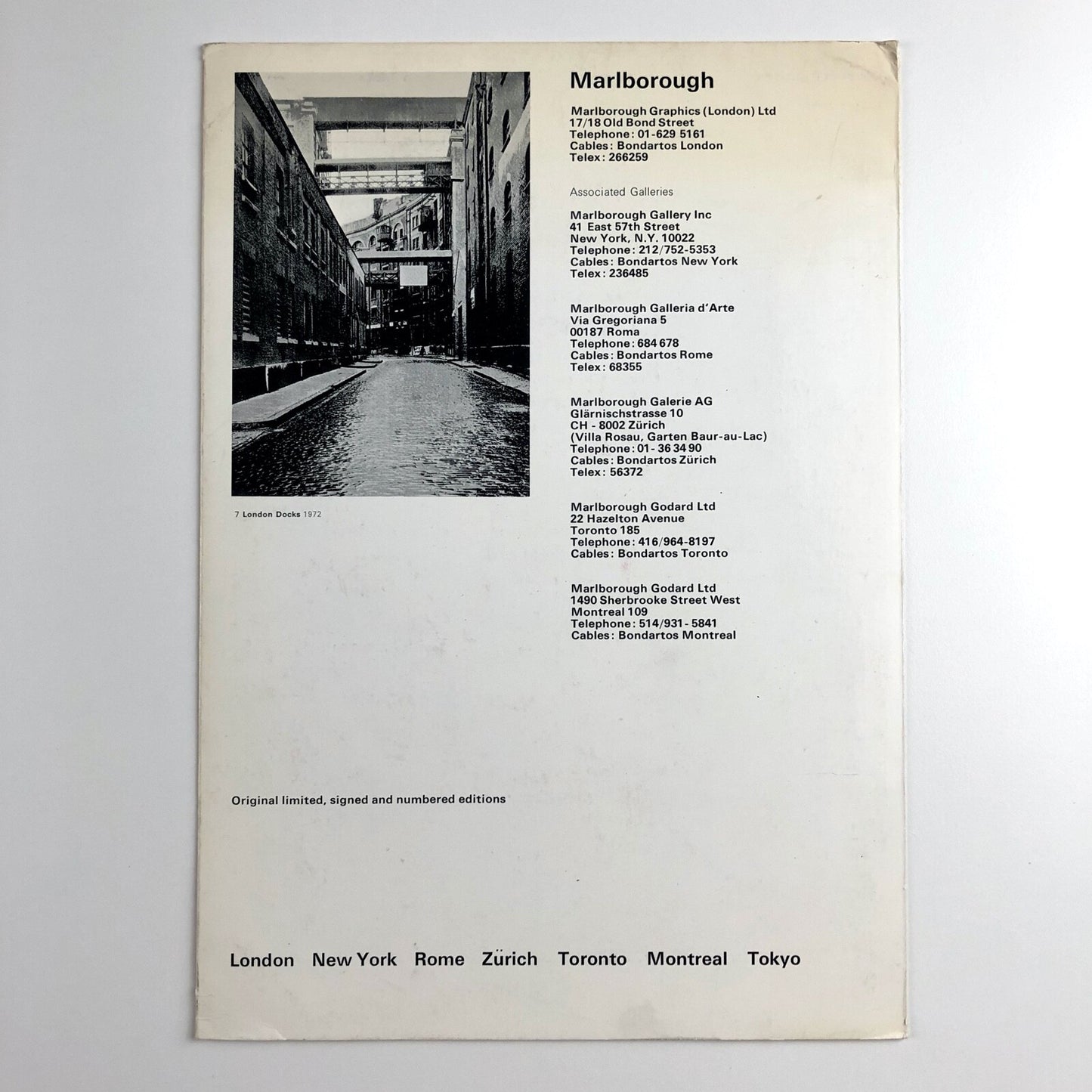 Gerd Winner: Screen Paintings and Graphics | Marlborough Graphics catalogue 1973