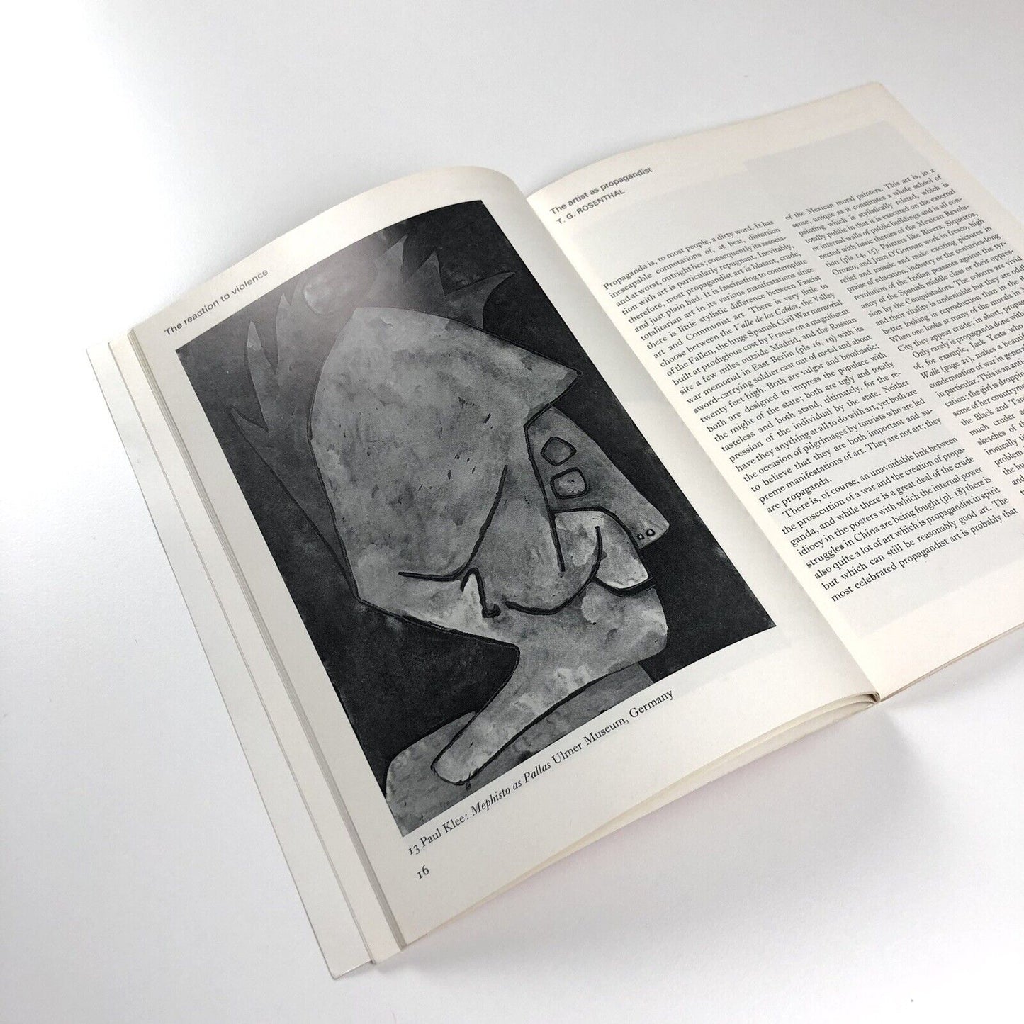 The Artist & War in the 20th Century | An age of conflict | BBC Publications 1967 | Speakers Francis Hoyland and T.G. Rosenthal. Published to coincide with a BBC radio programme | signed by R.A. Dunlop