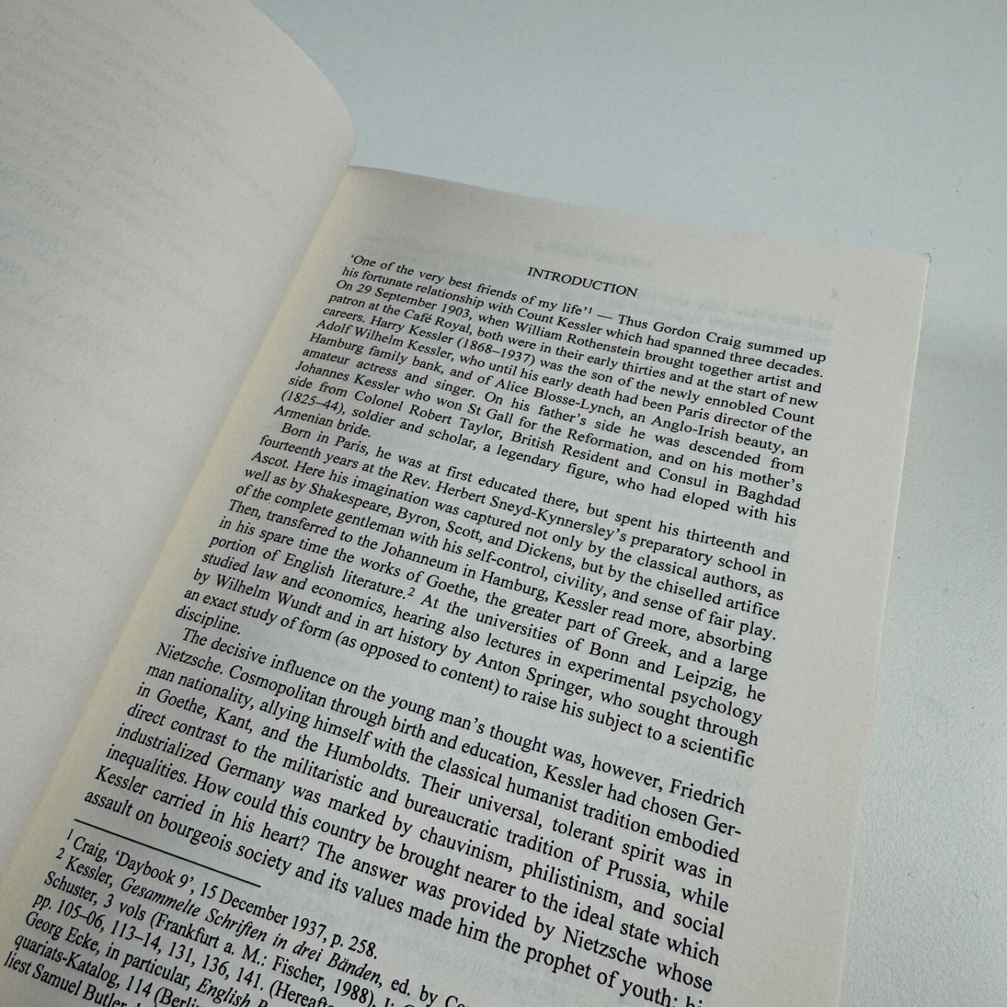 The Correspondence of Edward Gordon Craig and Count Harry Kessler ed L.M. Newman. Institute of Germanic Studies. 1995. Maney & Son, 1995