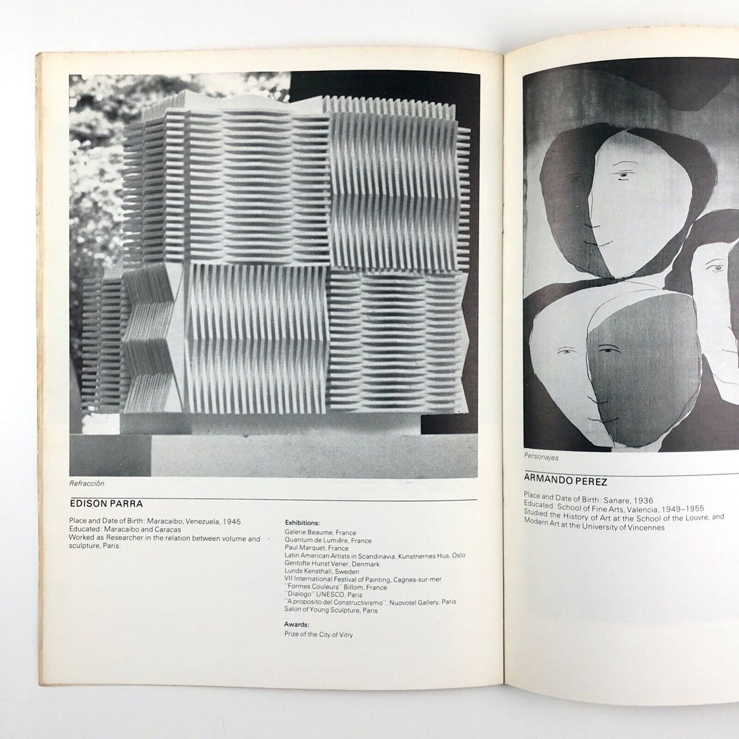 An Exhibition of Venezuelan Art | The Artists Market Association Gallery, London, 1978 - cover design by Carlos Cruz Diez