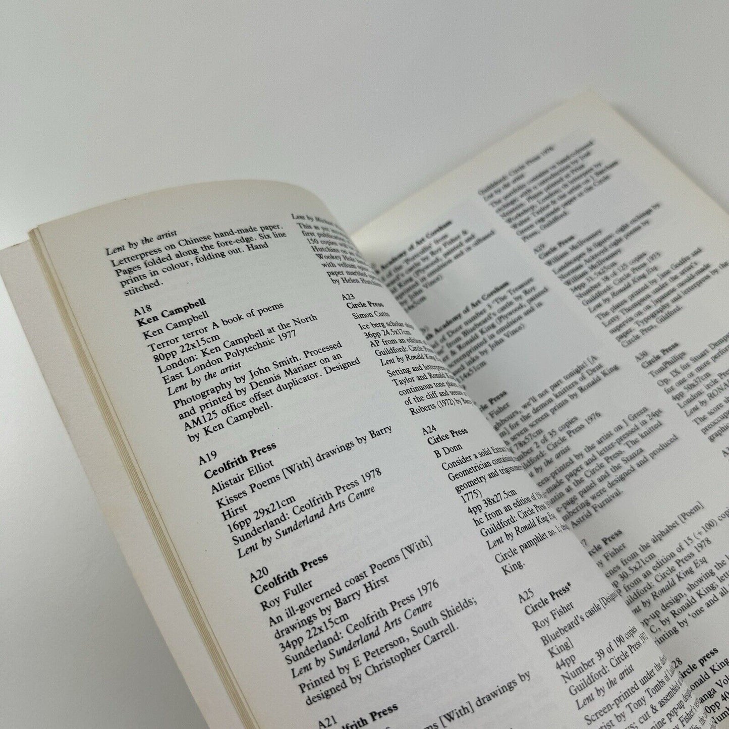 The Open & Closed Book. Contemporary Book Arts | Victoria & Albert Museum, 1979