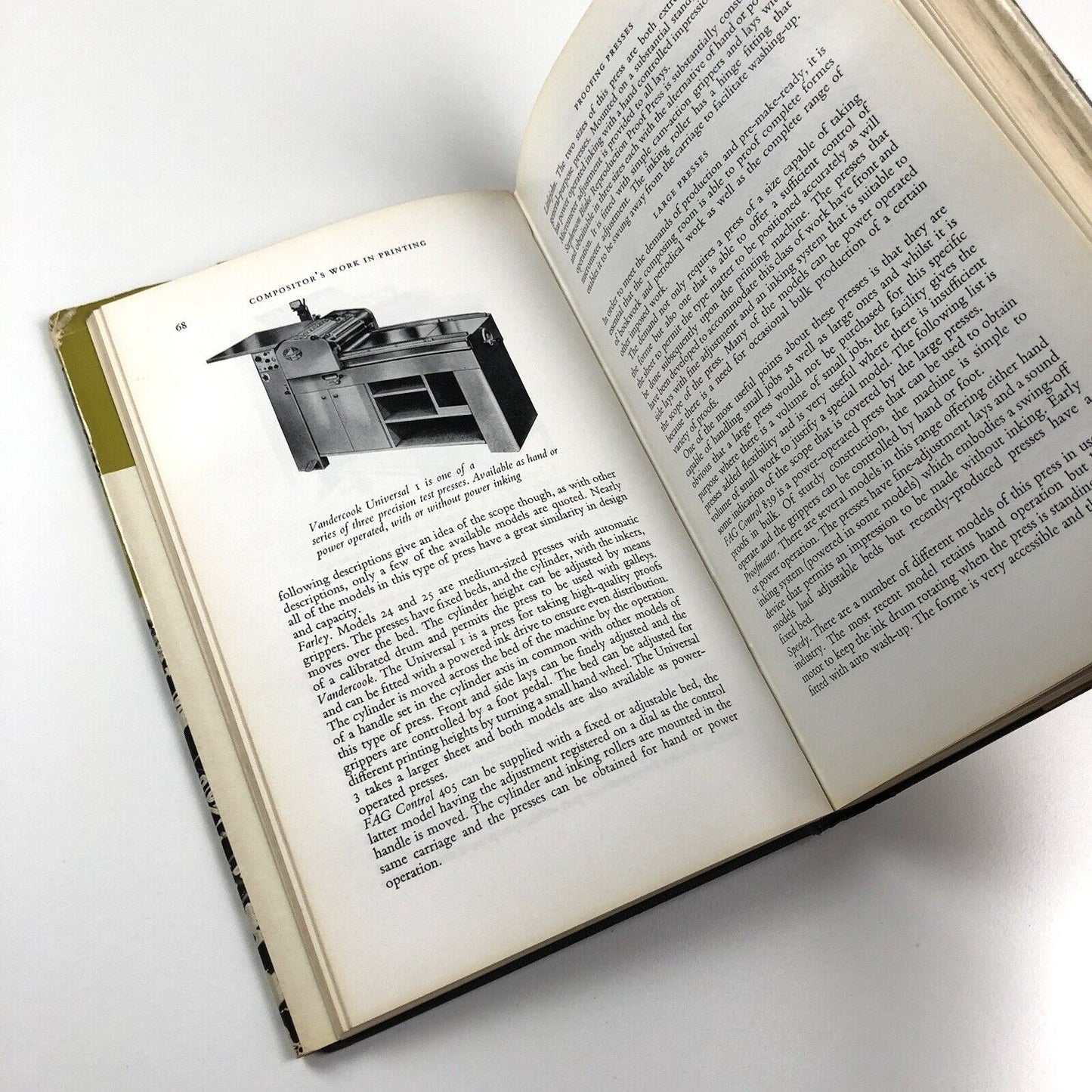 Compositor's Work in Printing H.W. Larken | Staples Printers Ltd, 1969 third revised edition