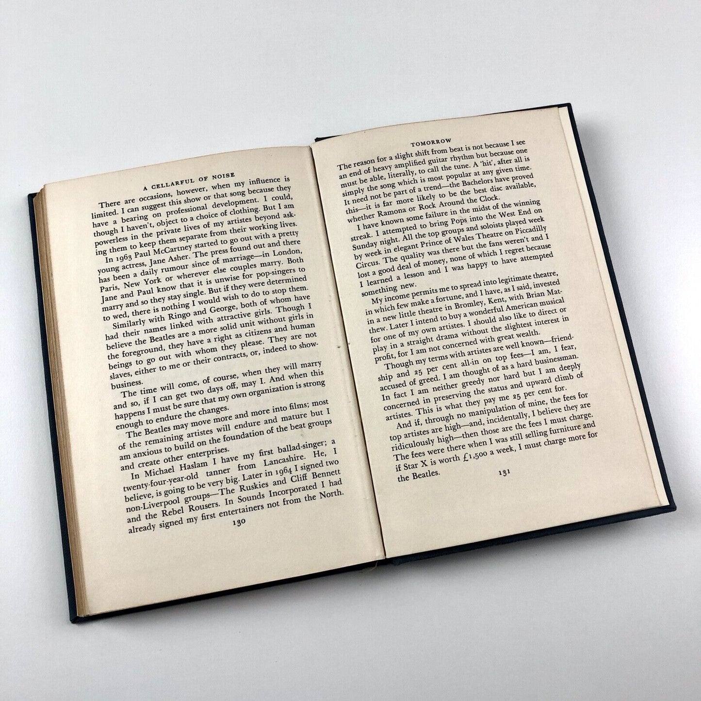 Brian Epstein - A Cellarful of Noise | Souvenir Press, first edition 1964 | The Beatles