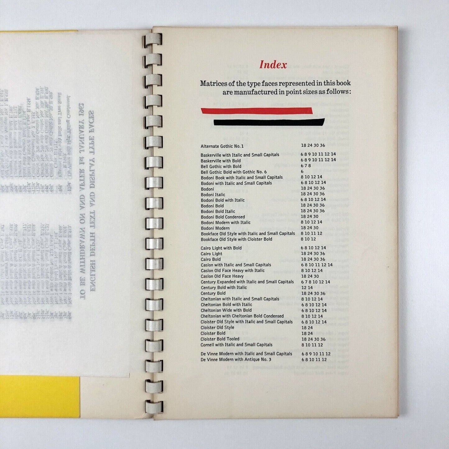 Some Type Personalities | Type specimen brochure, Intertype Limited Slough, 1962