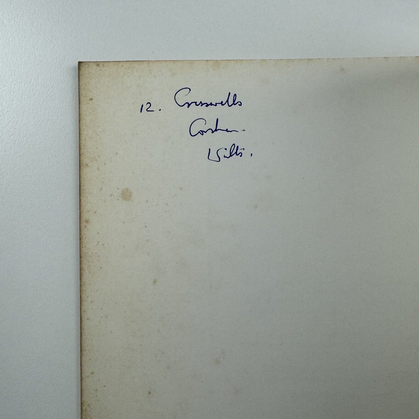 Hommage à Queneau – Colin Crumplin, 1977 | Marked up proof copy