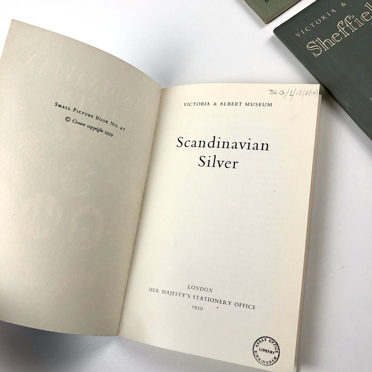 V&A Picture Book series of 5 Booklets on Silver | HMSO, 1952 - 1959