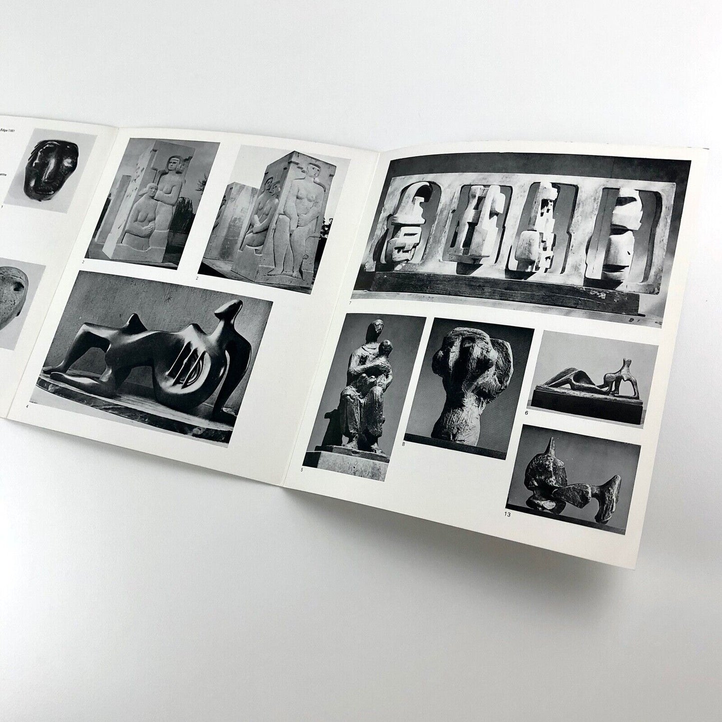 Henry Moore exhibition leaflet | Marlborough Fine Art, July – August 1966