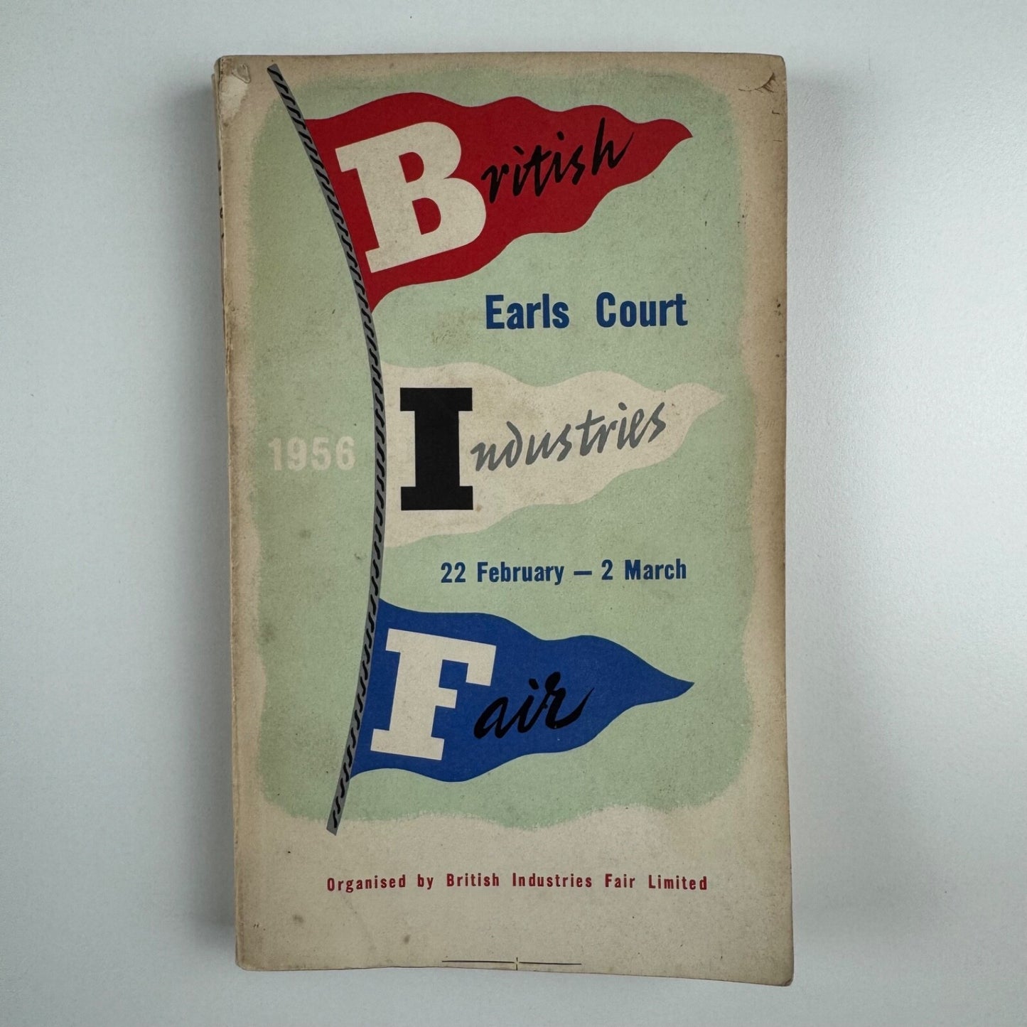 British Industries Fair BIF 1956. Earls Court, London guidebook covering the event organised by British Industries Fair Limited between 22 February and 2 March 1956