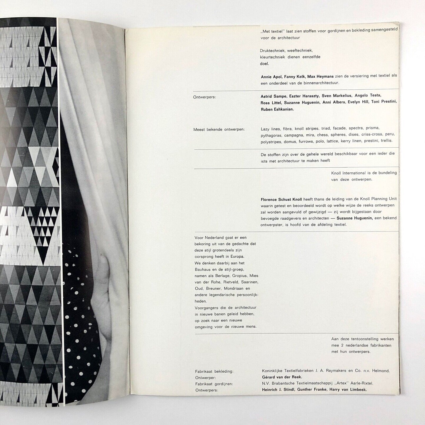 Met Textiel (With Textile) | Stedelijk Museum catalogue | Cat. no. 261, 1961