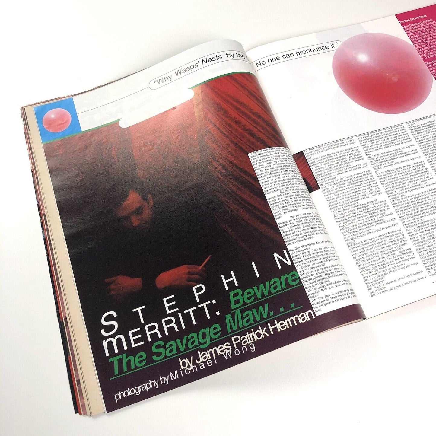 Raygun magazine 25 | April 1995 issue | Elastica, Pavement, Spiritualized, Marianne Faithful