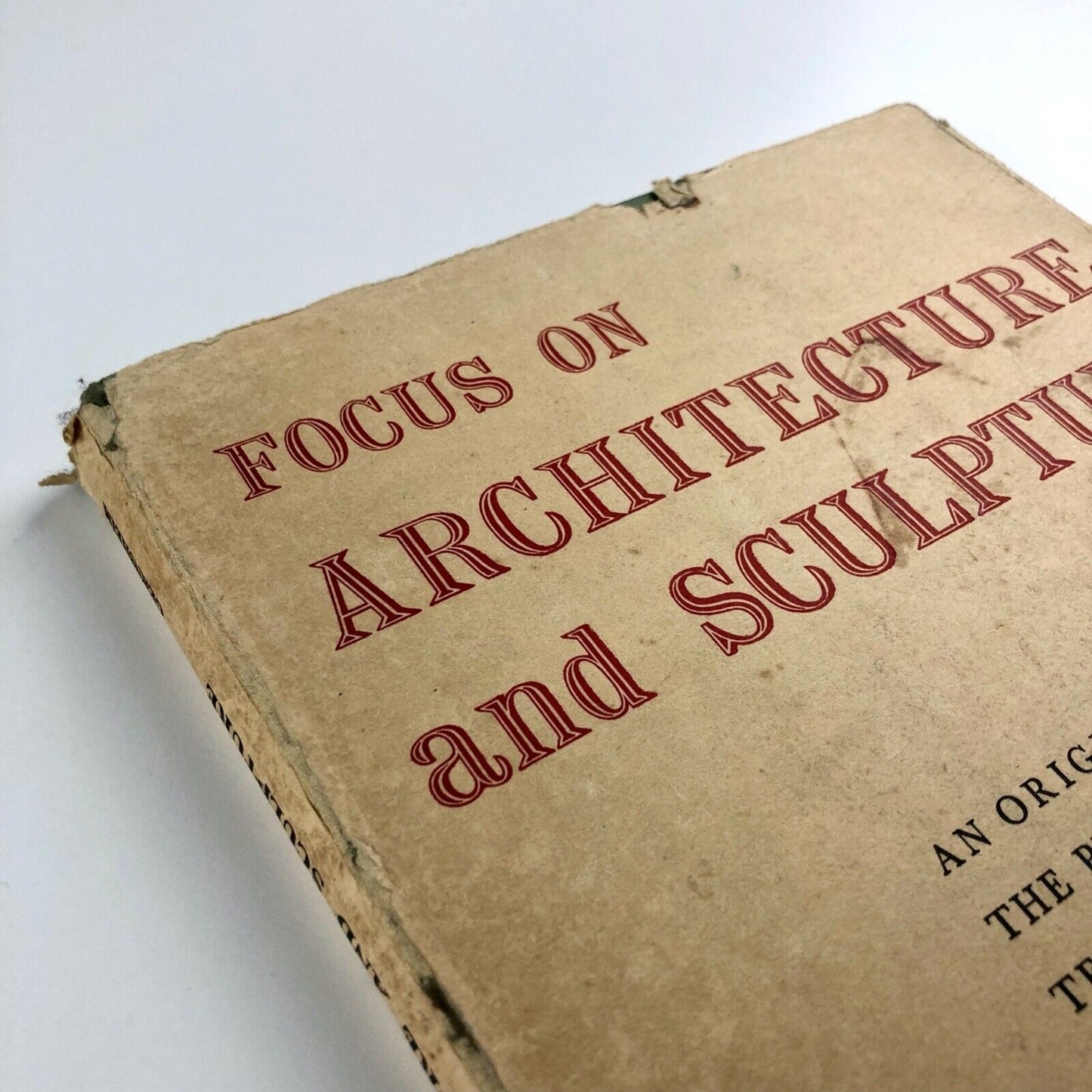 Focus on Architecture and Sculpture | Helmut Gernsheim | The Fountain Press 1949