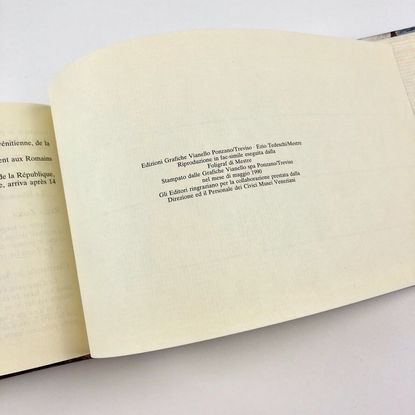 Il Canal Grande di Venezia | Antonio Quadri | Facsimile Vianello Libri | 1990 Facsimile edition