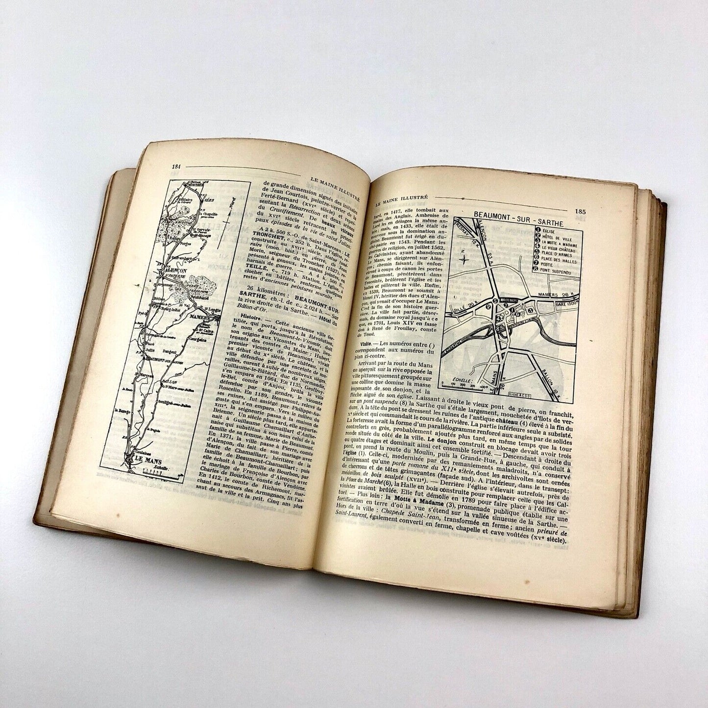 Le Maine Illustré Guide du Syndicat d'Initiative de la Sarthe, 1918 | R.N Raimbault