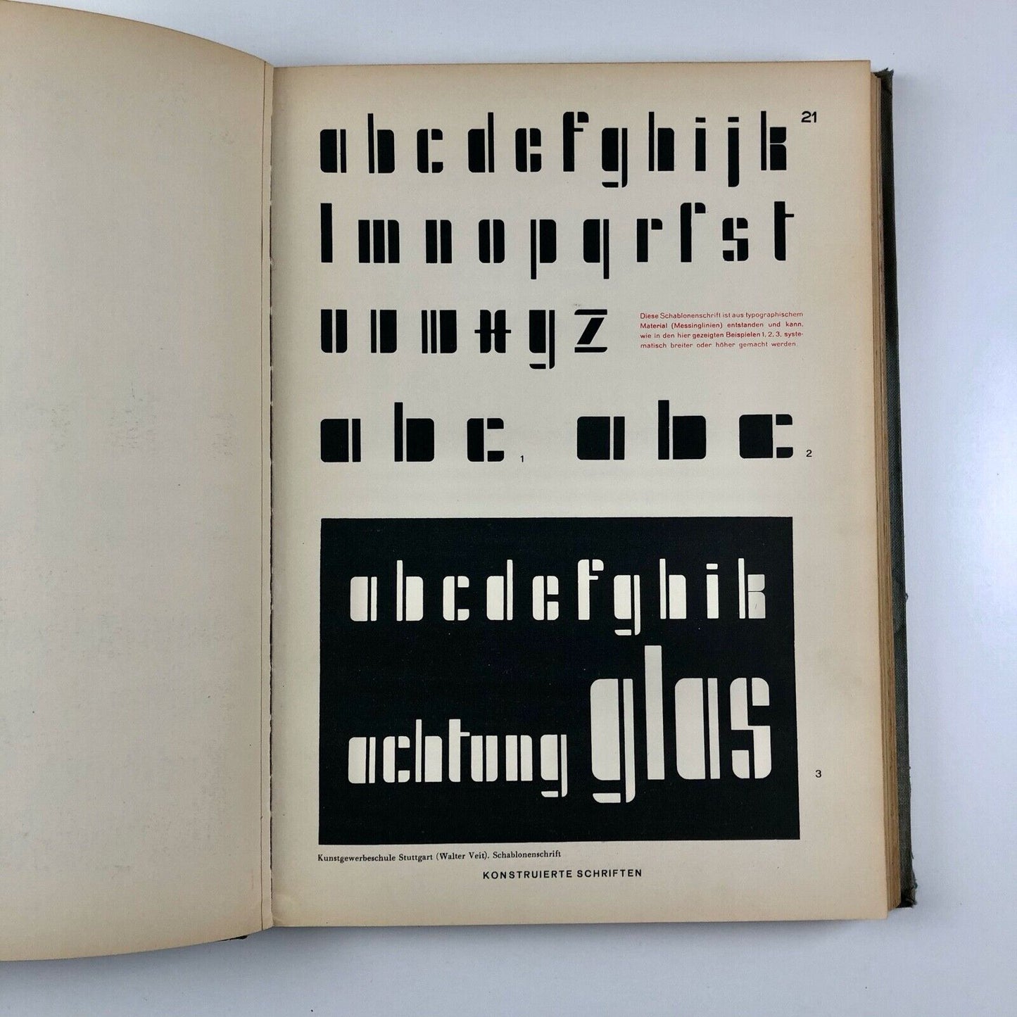 Hoffmanns Schriftatlas 1930 type specimen book by Herbert Hoffmann
