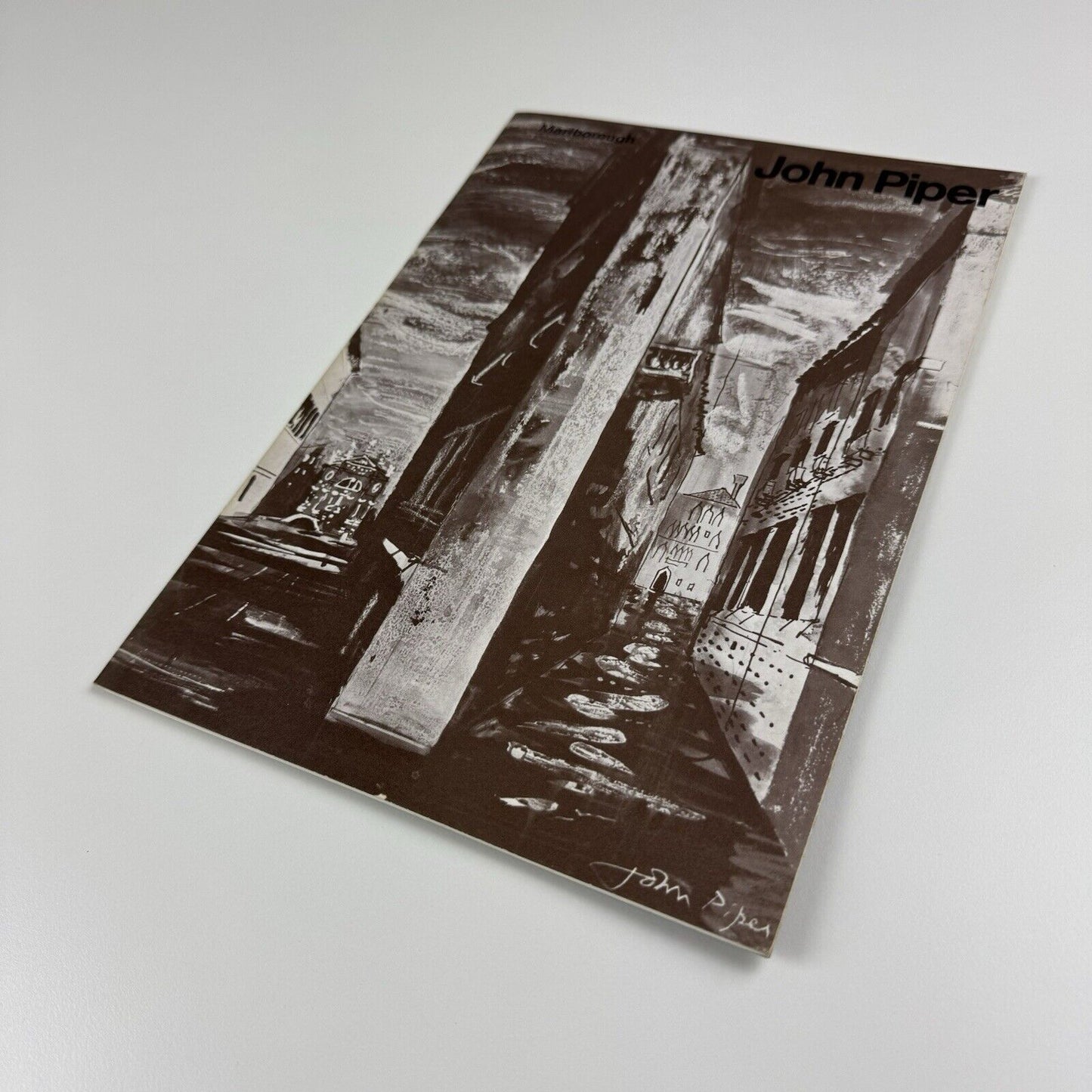John Piper | Marlborough Fine Art September and October 1975 | Gordon House design