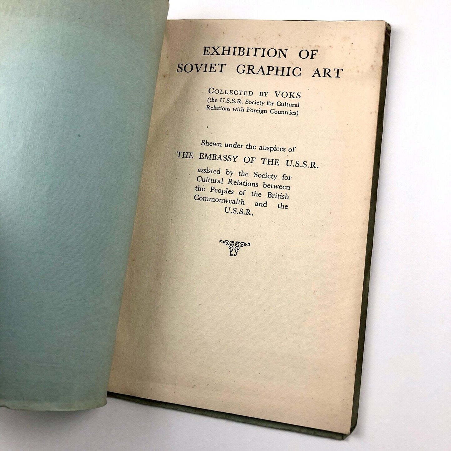 Exhibition of Soviet Graphic Art | Royal Academy of Arts catalogue, 1945