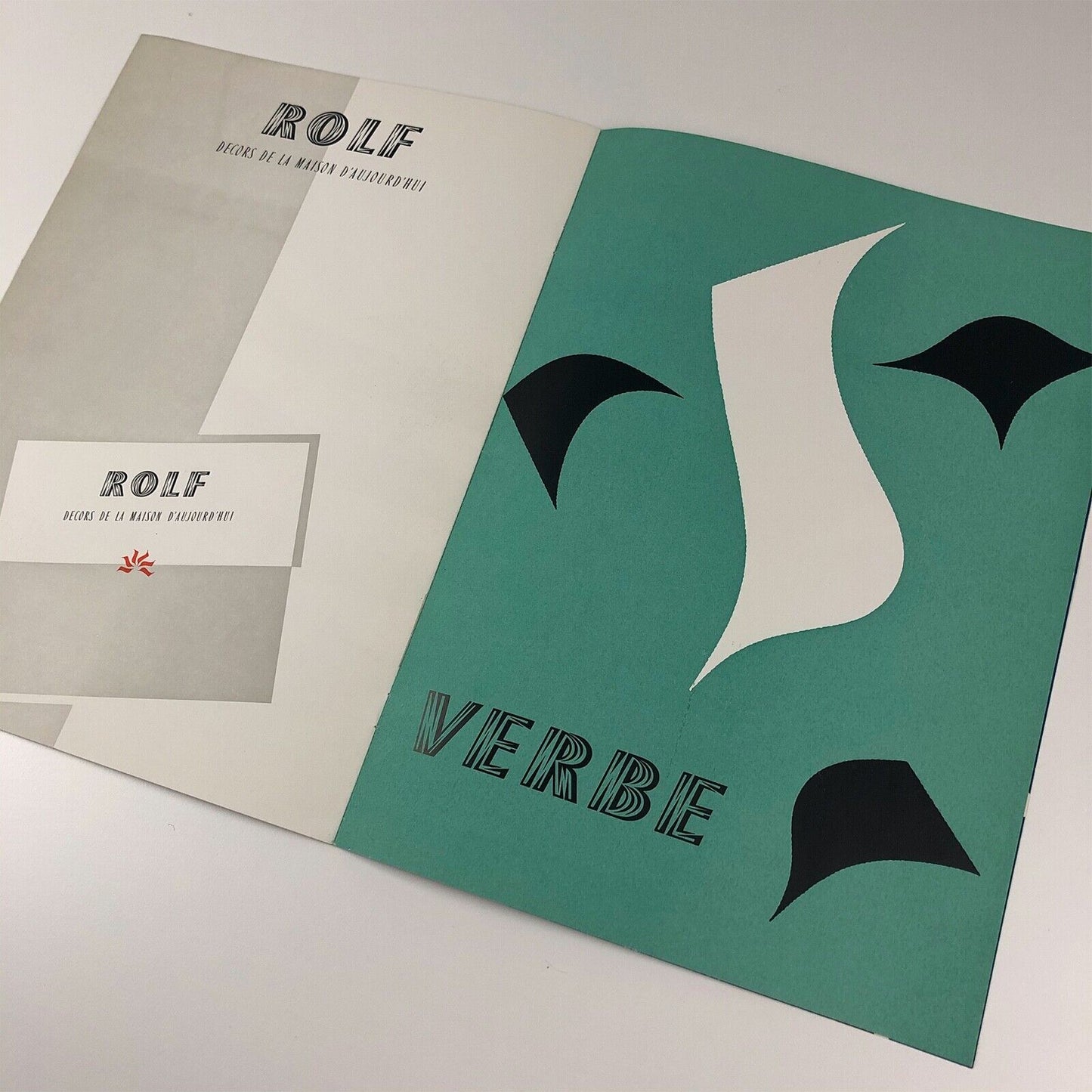 Flash type specimen Enric Crous-Vidal | Fonderie Typographique Français 1953