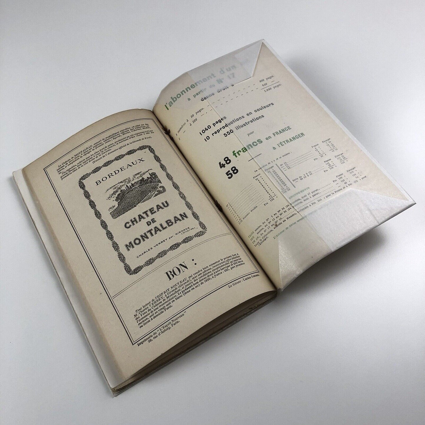 L'Esprit Nouveau journal | Issue No. 17 1922 | Amédée Ozenfant and Le Corbusier