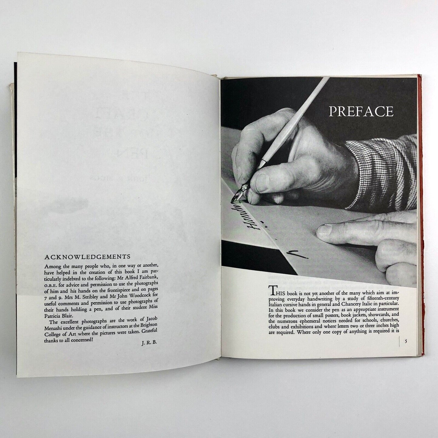 The Craft of the Pen by John R. Biggs | Blandford Press, 1961