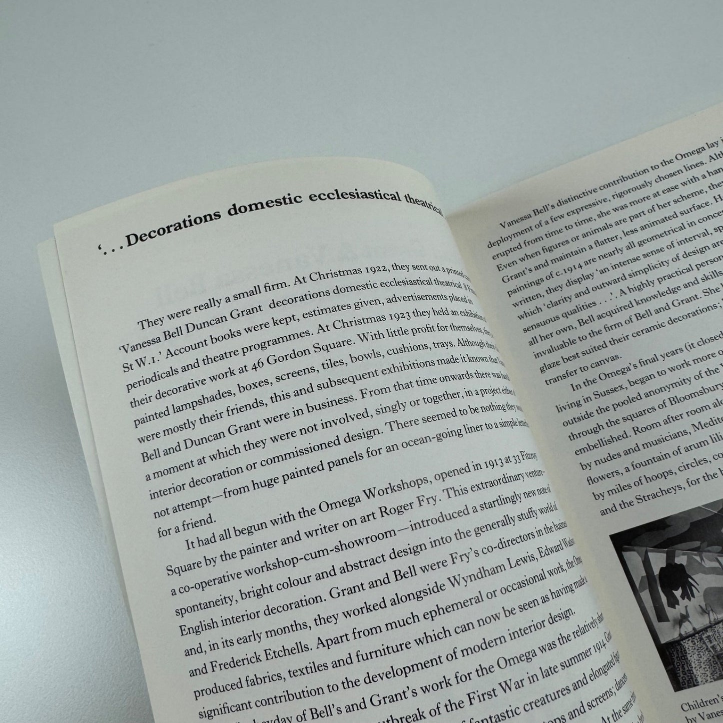 Duncan Grant & Vanessa Bell. Design and Decoration 1910-1960 | Spink, 1991