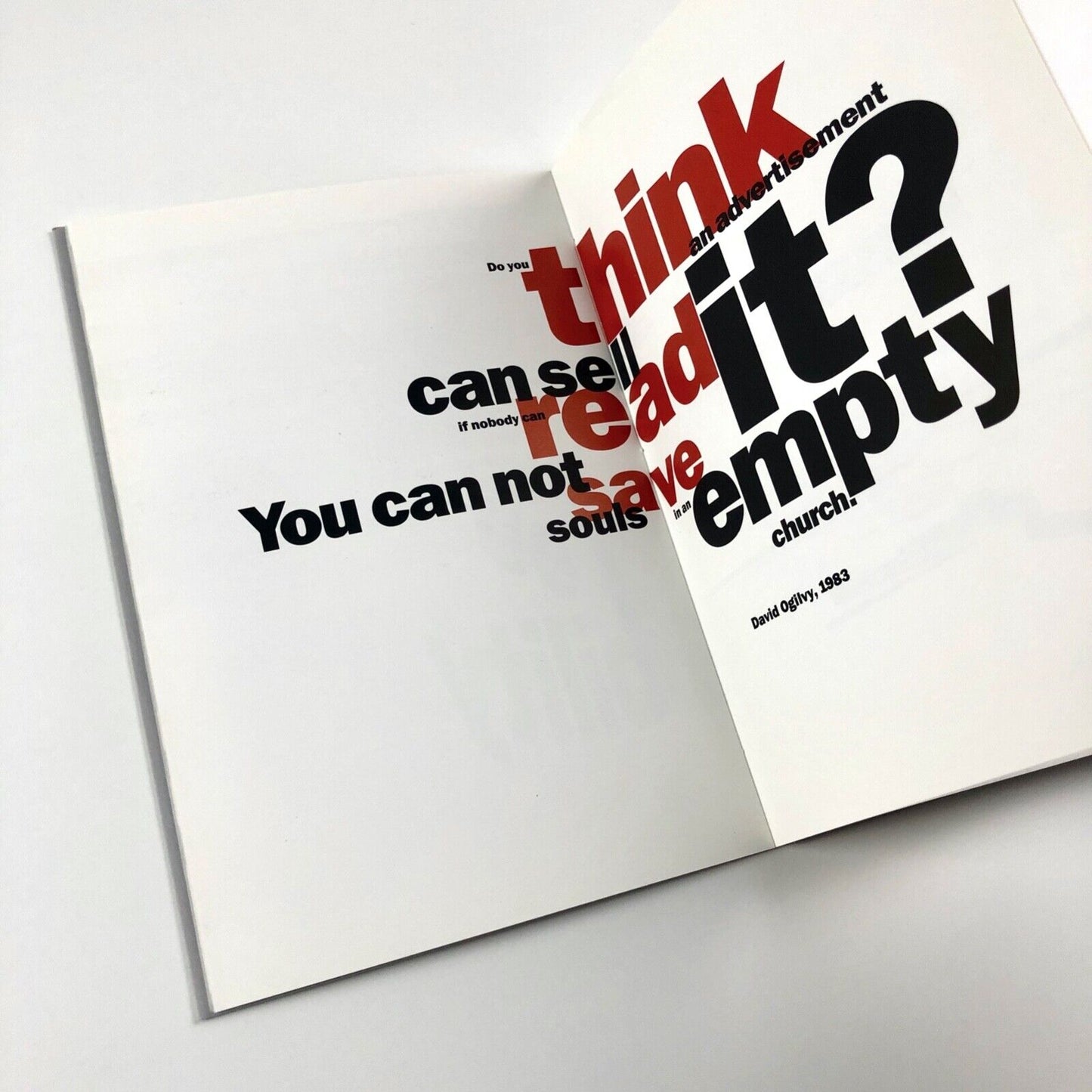 I Can’t Read This and I Designed This by M. Skjei 1994 - chapbook and envelope