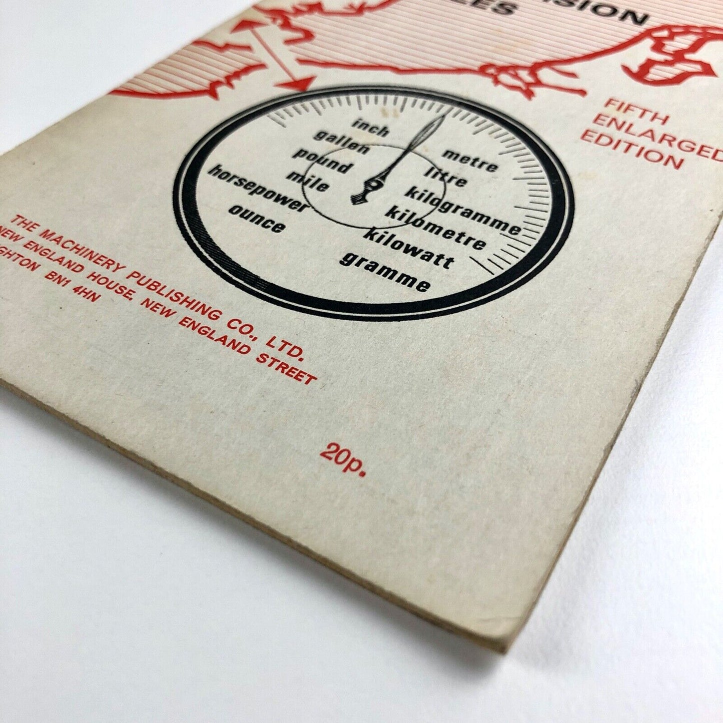 Metric Conversion Tables booklet | Machinery Publishing Co Brighton 5th edn
