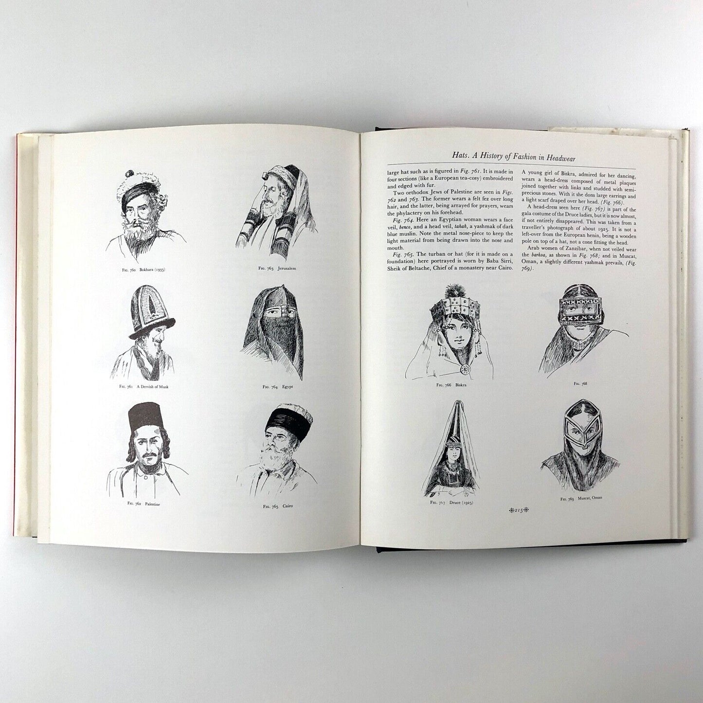 Hats: A History of Fashion in Headwear by Hilda Amphlett | Richard Sadler, 1974