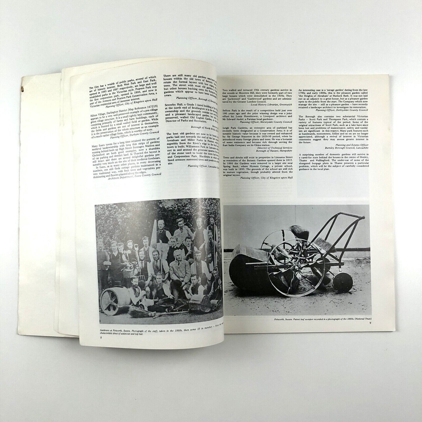 Elysian Gardens "Save Britain's Heritage" | Campaign journal, 1979 Hills/Binney