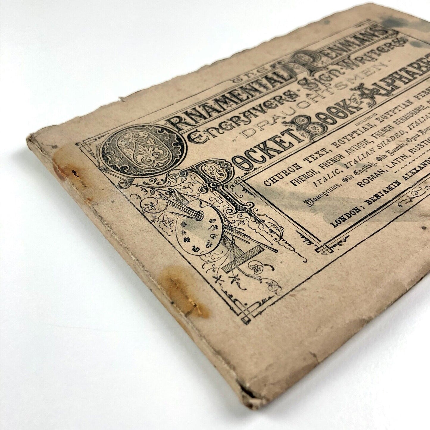 The Ornamental Penman's Pocket Book of Alphabets: Engravers, Sign Writers and Draughtsmen | Benjamin Alexander