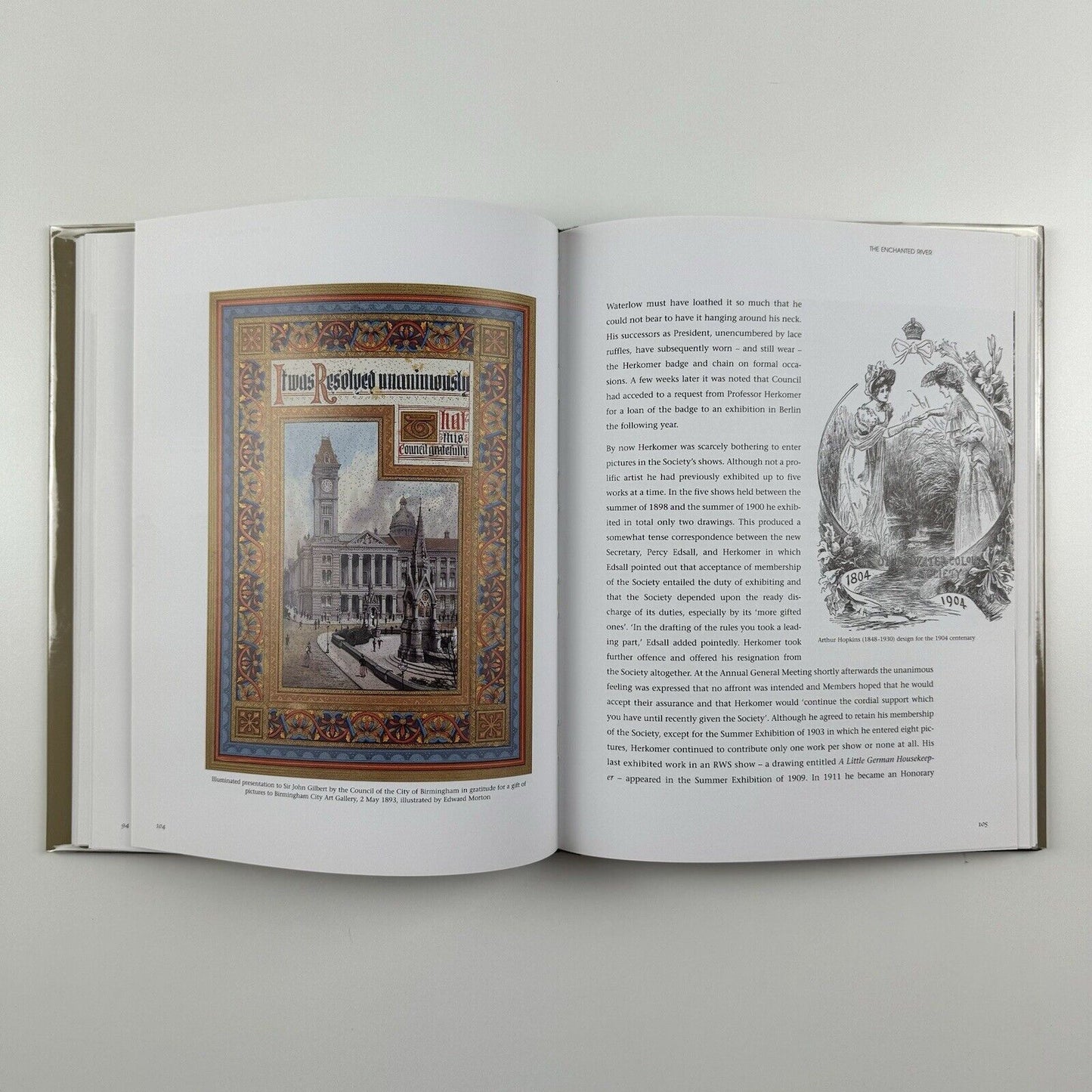 The Enchanted River. Two hundred years of the Royal Watercolour Society by Simon Fenwick | Sansom and Company, 2008