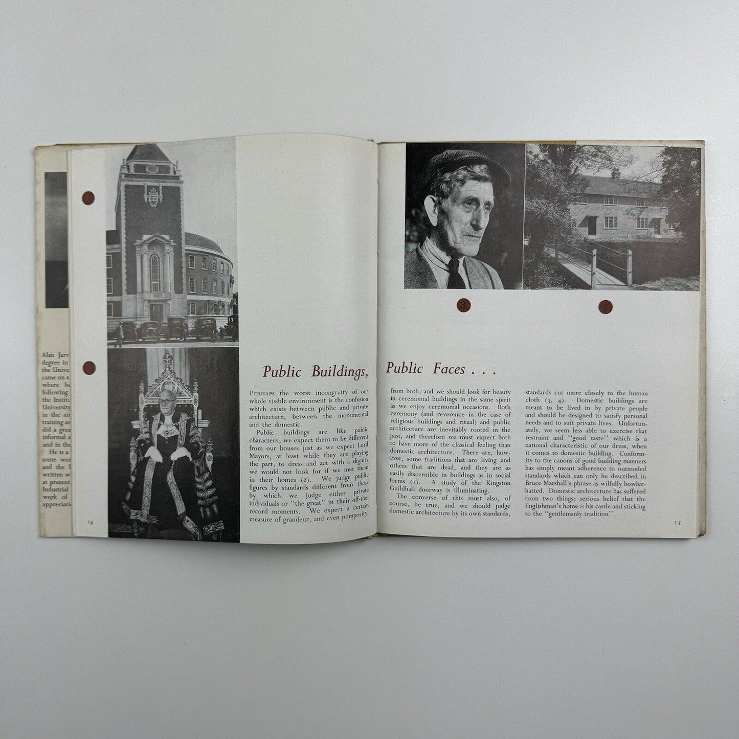 The Things We See – Indoors and Out by Alan Jarvis | Penguin, 1946