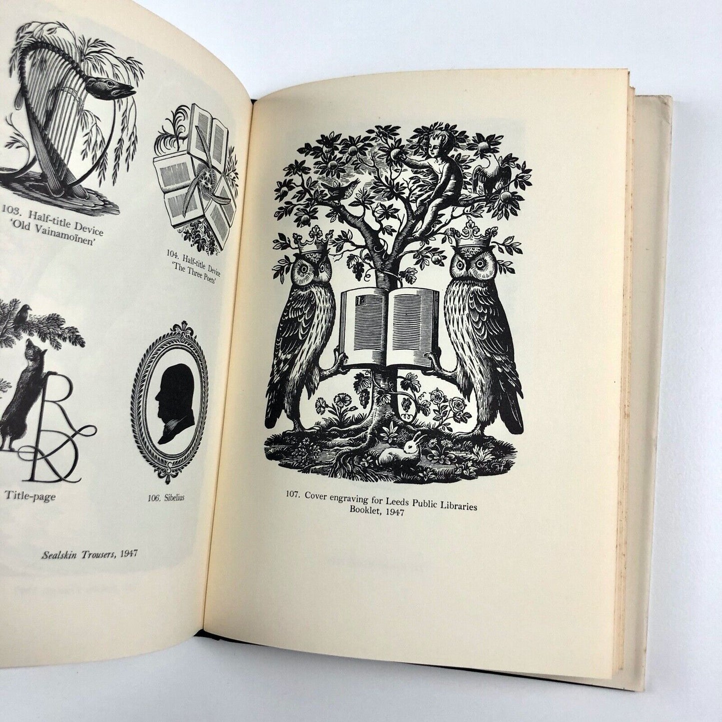 The Wood Engravings of Joan Hassall intro Ruari McLean | Oxford University Press, 1971
