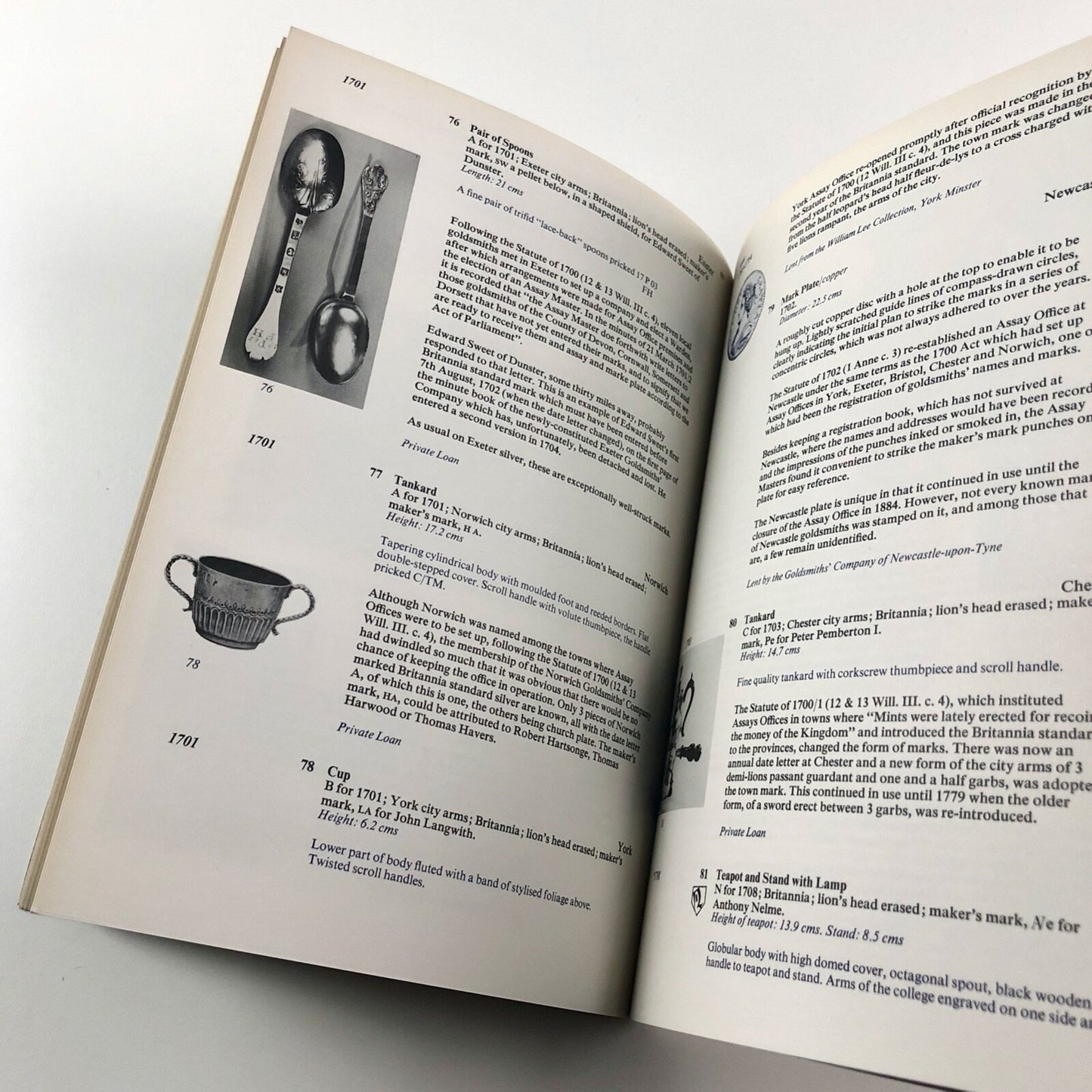 Touching Gold & Silver: 500 years of Hallmarks | Goldsmith's Hall catalogue 1978