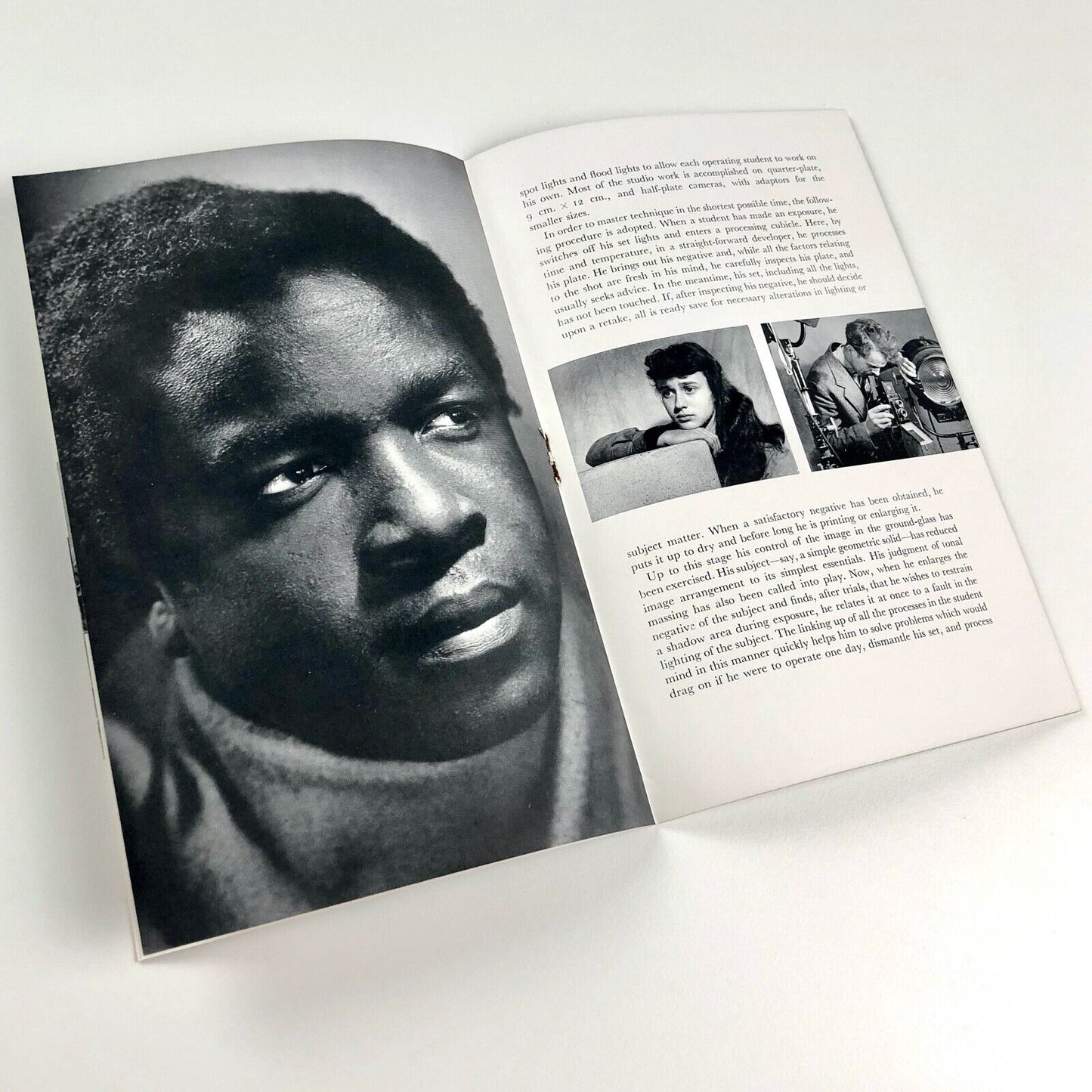 Prospectus of Photography. The department and its facilities | Guildford School of Art, 1960s | introduction by Ifor Thomas