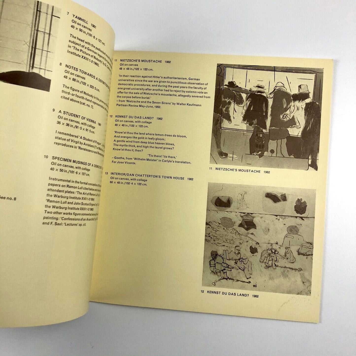 R.B. Kitaj | Marlborough-Gerson New York | Catalogue designed by Gordon House