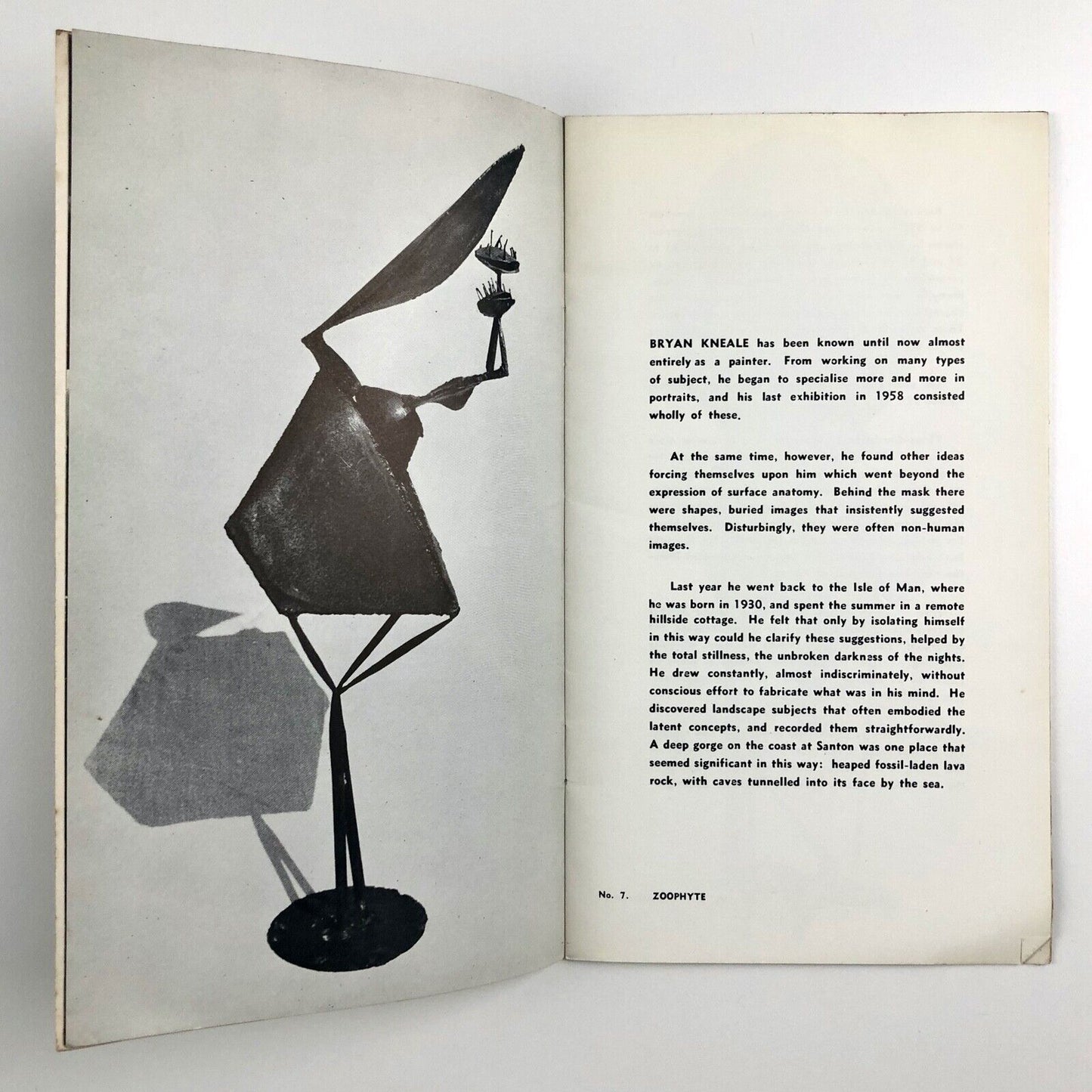 Bryan Kneale Sculpture Paintings Drawings | Redfern Gallery, London, November, 1960